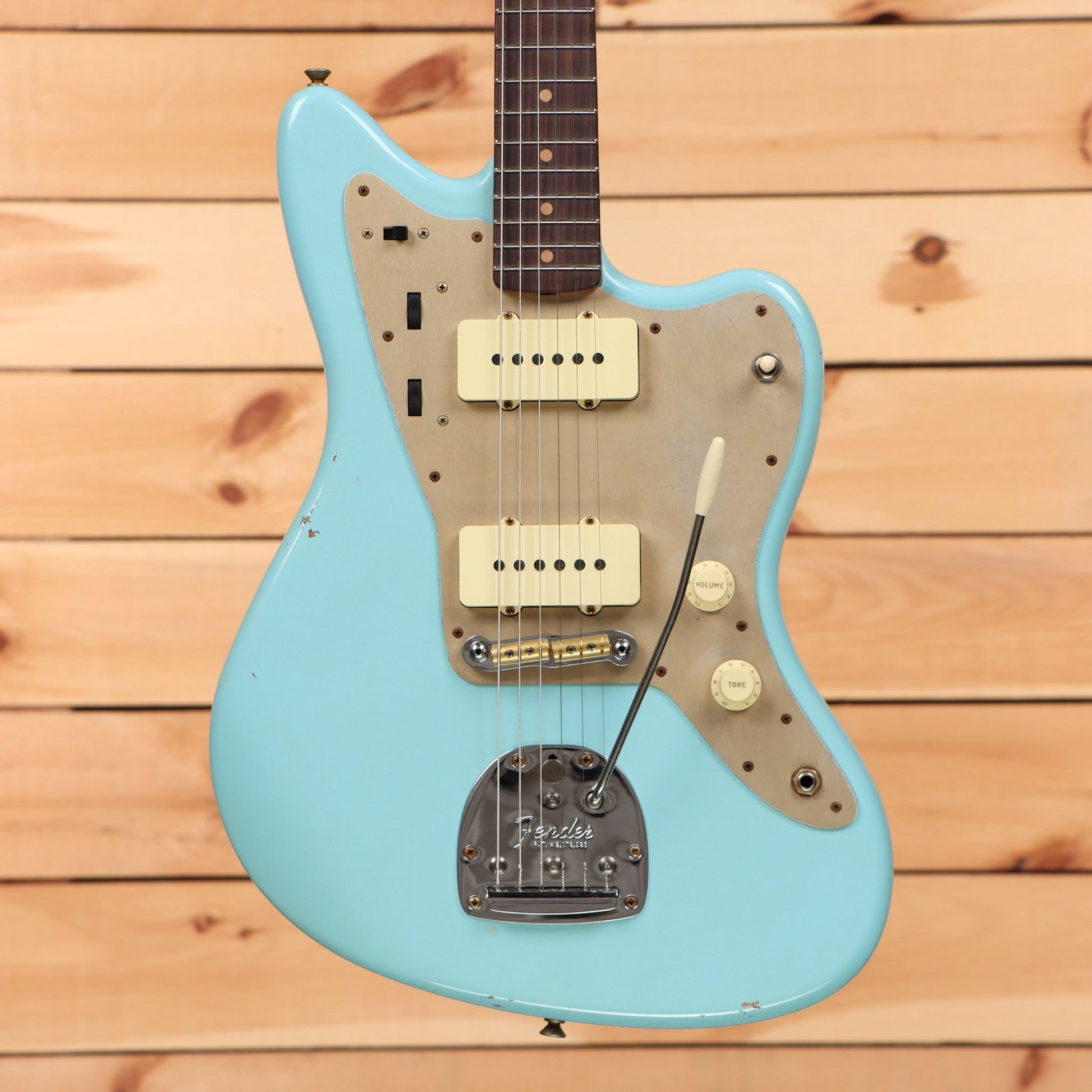 Fender Custom Shop Limited 1959 250k Jazzmaster Journeyman - Faded/Aged Daphne Blue