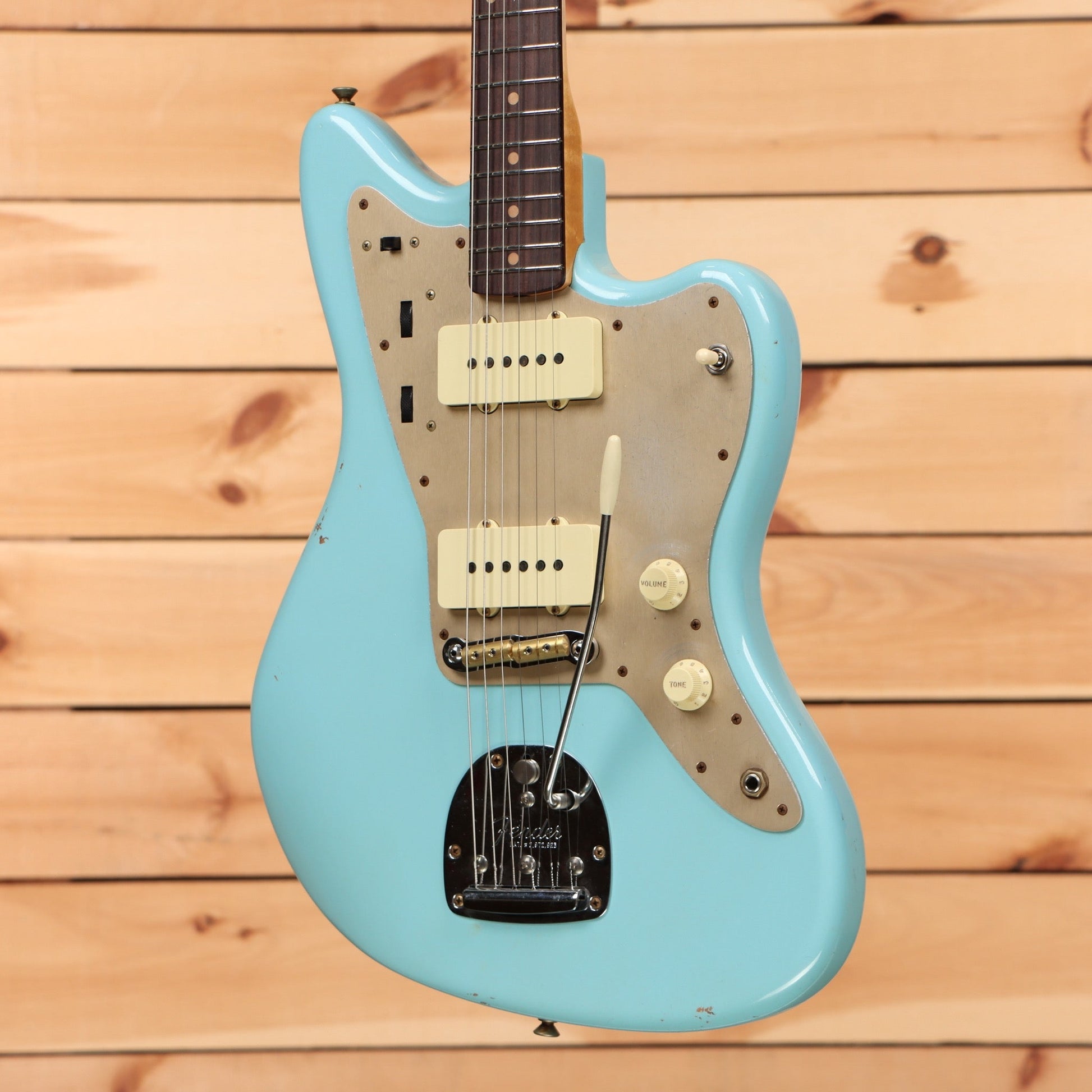 Fender Custom Shop Limited 1959 250k Jazzmaster Journeyman - Faded/Aged Daphne Blue