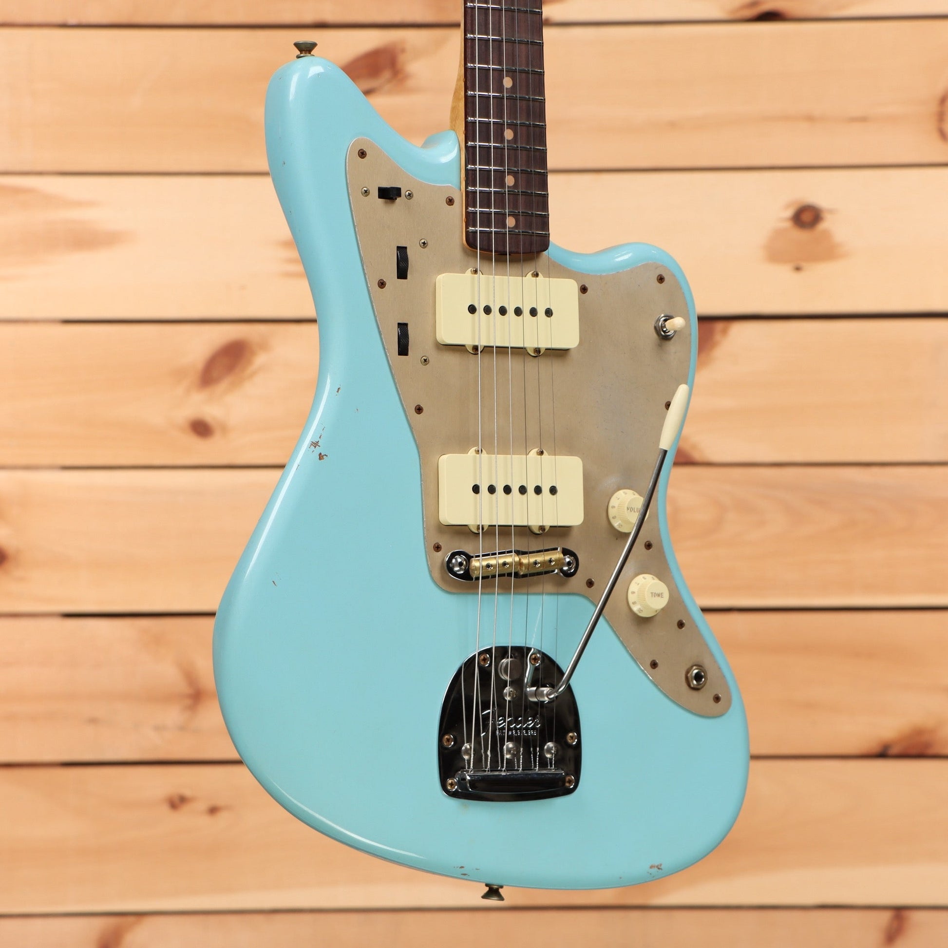 Fender Custom Shop Limited 1959 250k Jazzmaster Journeyman - Faded/Aged Daphne Blue