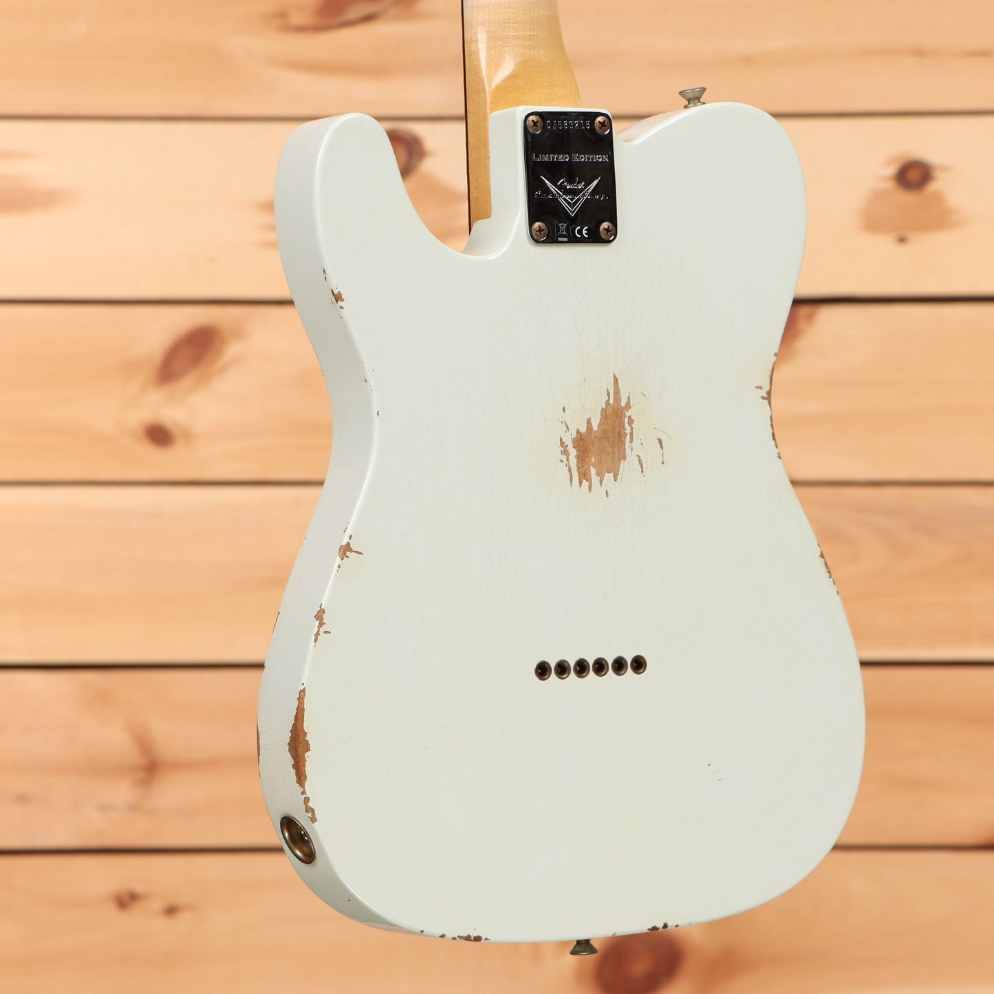 Fender Custom Shop Limited 1960 Telecaster Relic - Aged Olympic White