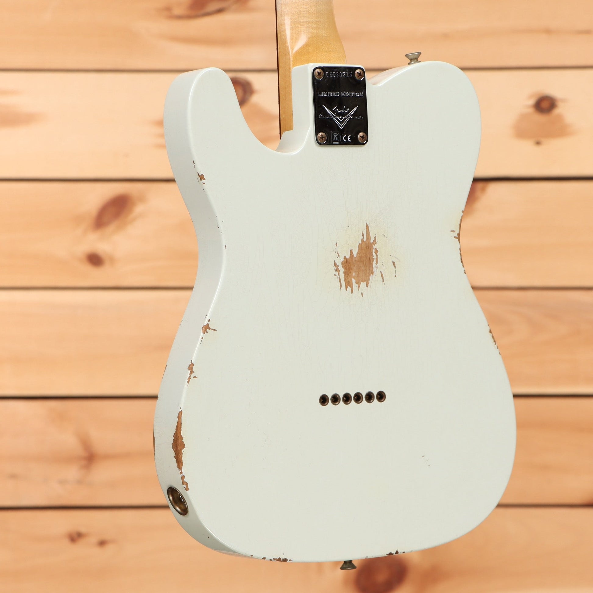Fender Custom Shop Limited 1960 Telecaster Relic - Aged Olympic White