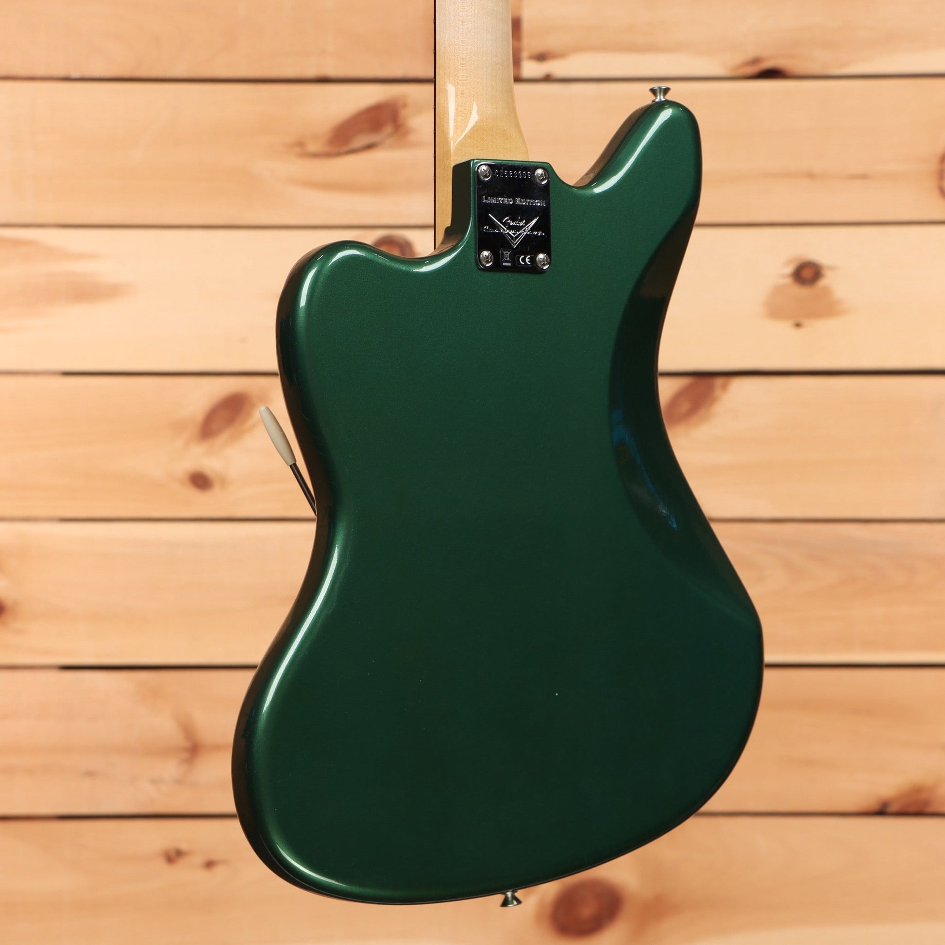Fender Custom Shop Limited 1962 Jaguar Closet Classic - Aged Sherwood Green Metallic