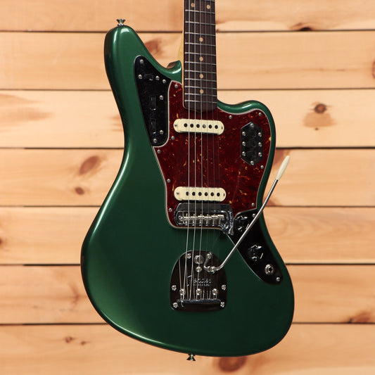Fender Custom Shop Limited 1962 Jaguar Closet Classic - Aged Sherwood Green Metallic