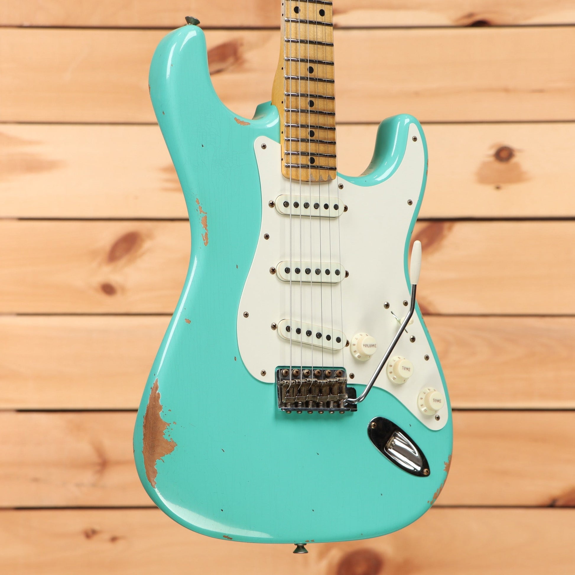 Fender Custom Shop Limited Fat '50s Stratocaster Relic - Super Faded/Aged Sea Foam Green