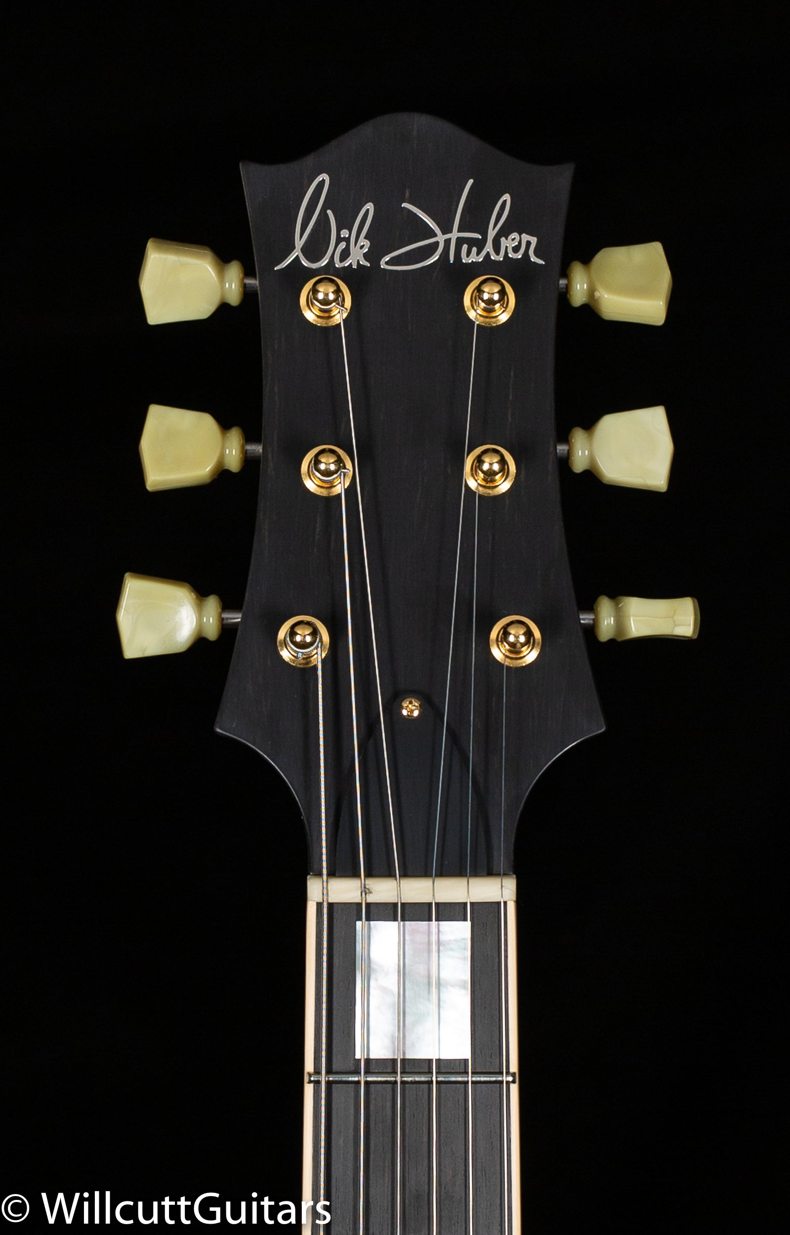 Nik Huber Krautster II Custom Worn Onyx Black 2 P90