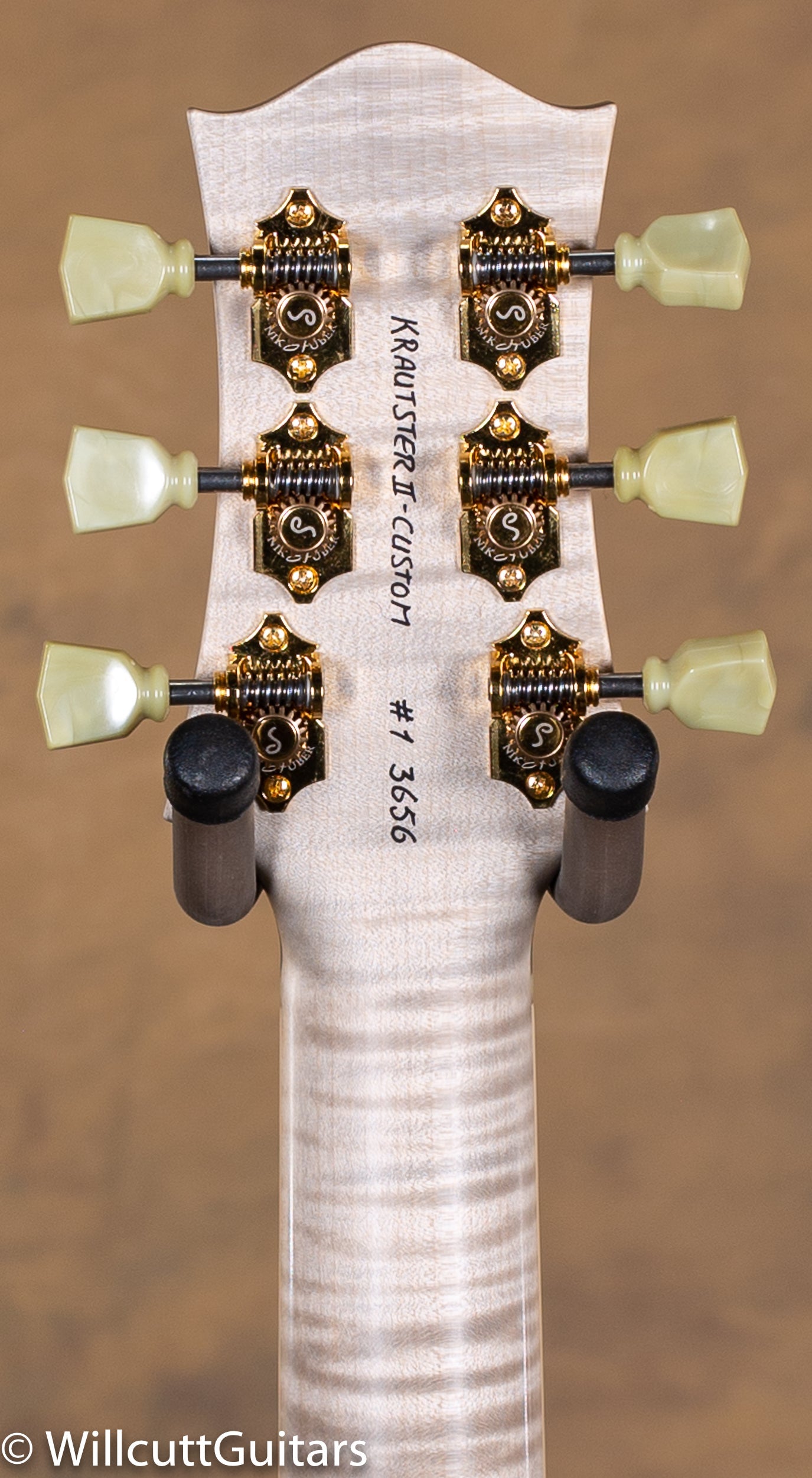 Nik Huber Krautster Ebony Block Inlays