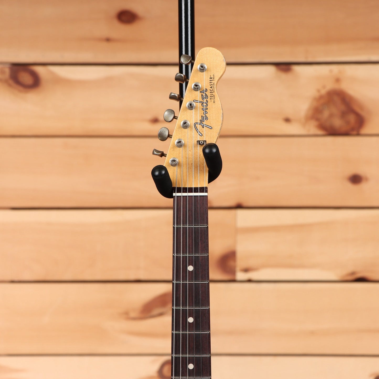 Fender Custom Shop Limited Masterbuilt David Brown 1963 Telecaster Relic - Black