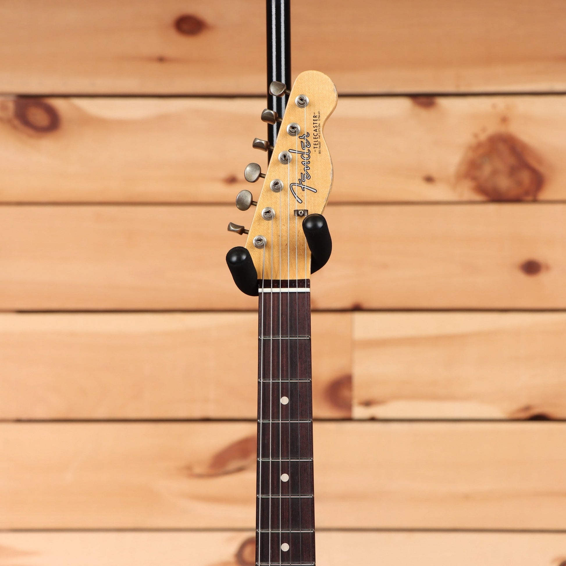 Fender Custom Shop Limited Masterbuilt David Brown 1963 Telecaster Relic - Black