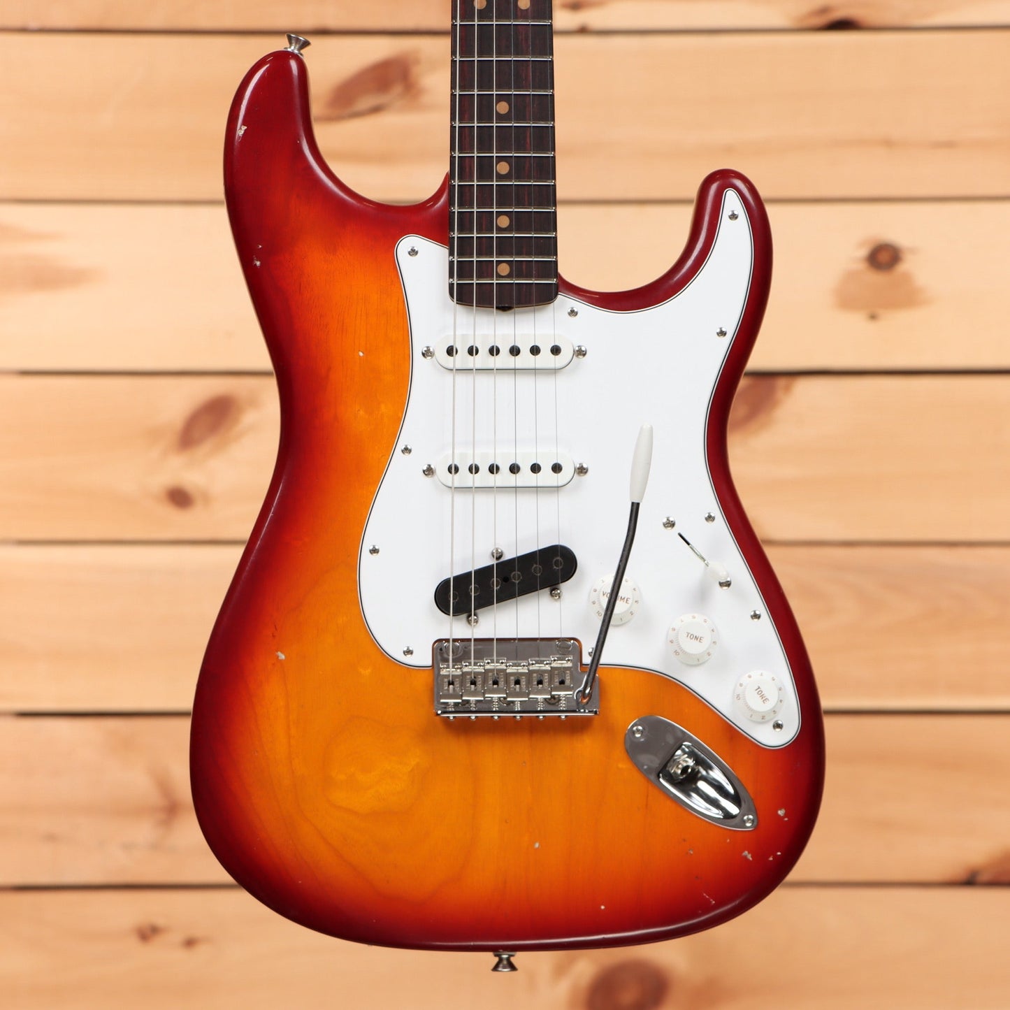 Fender Custom Shop Limited Kyle McMillin Masterbuilt Stratocaster Journeyman Relic - Aged Cherry Sunburst