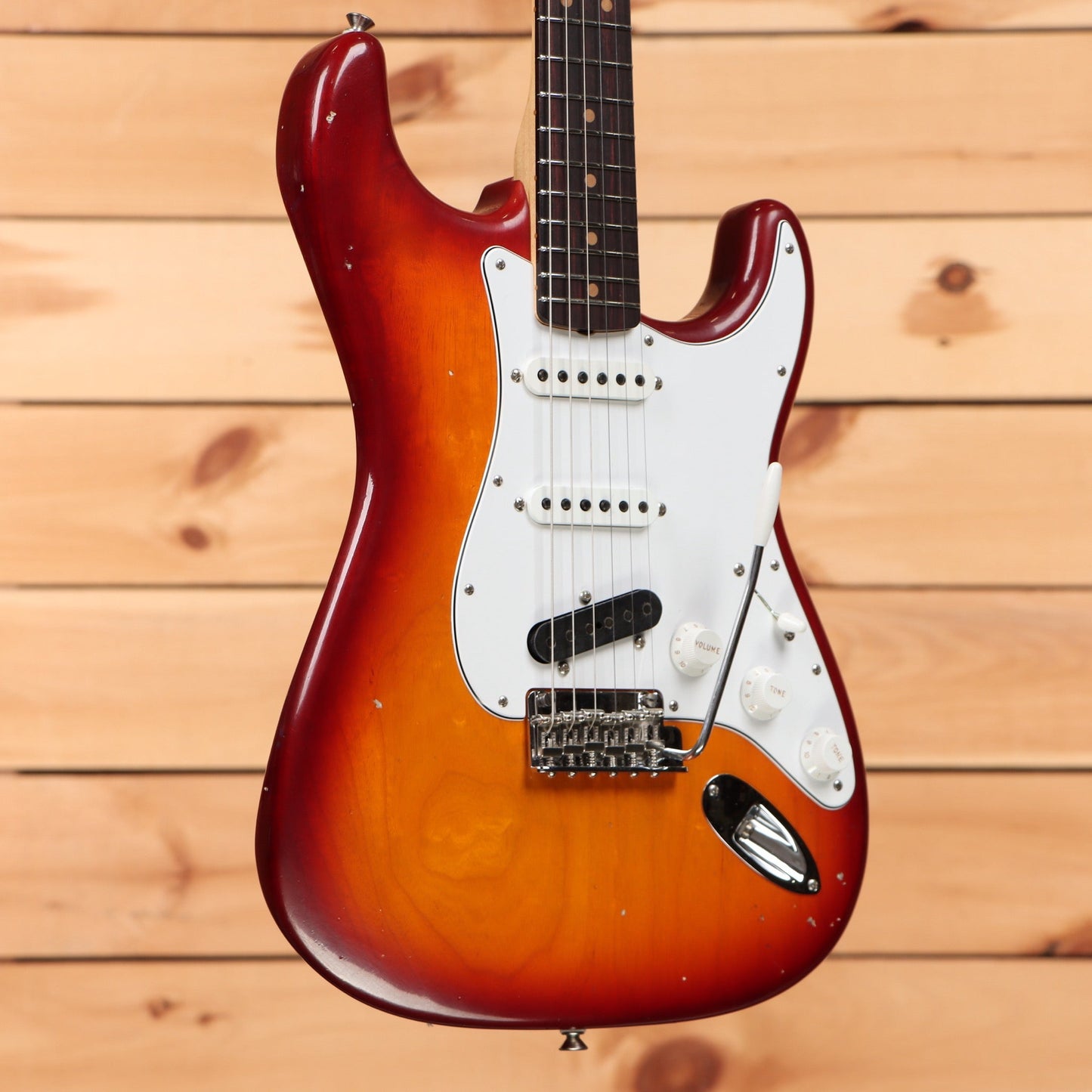 Fender Custom Shop Limited Kyle McMillin Masterbuilt Stratocaster Journeyman Relic - Aged Cherry Sunburst