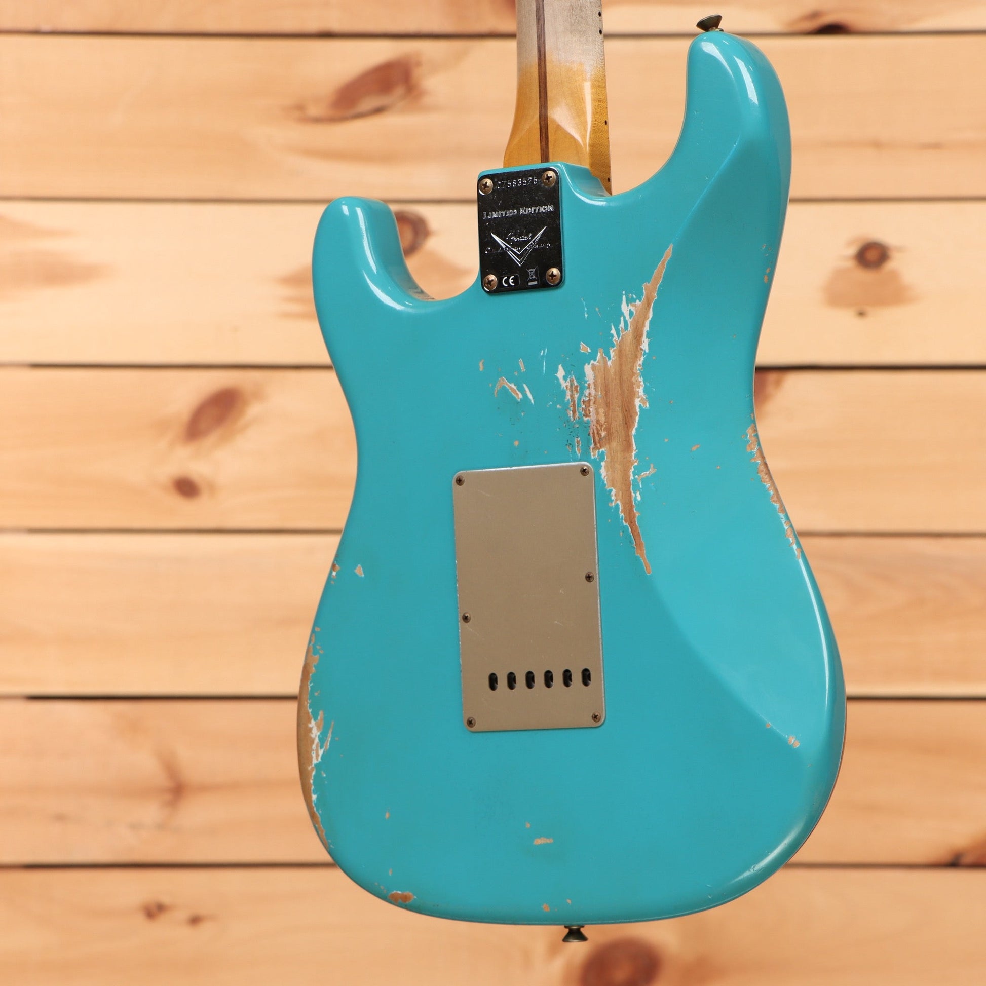 Fender Custom Shop Limited 1958 Stratocaster Heavy Relic - Super Faded/Aged Taos Turquoise
