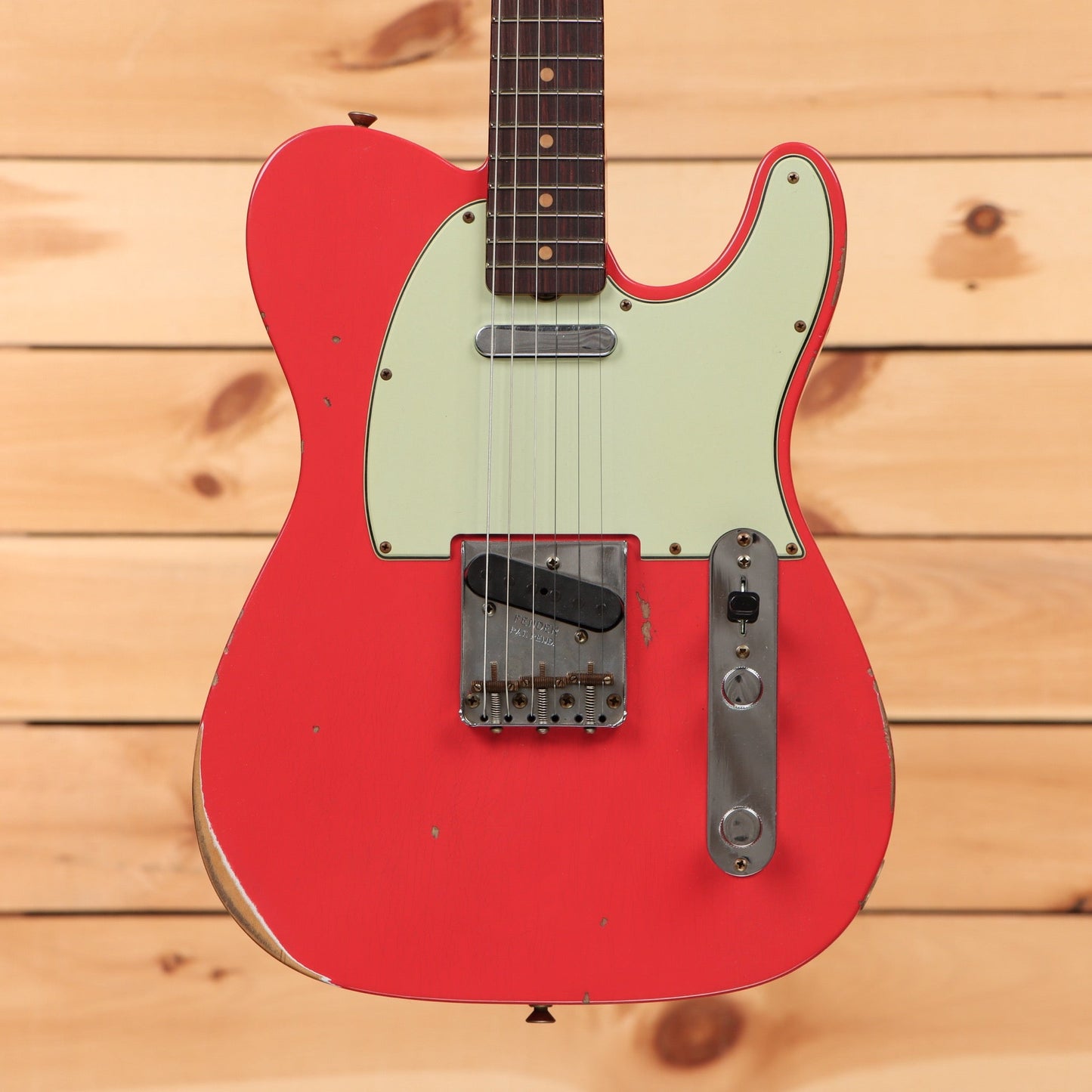 Fender Custom Shop 1963 Telecaster Relic - Aged Fiesta Red