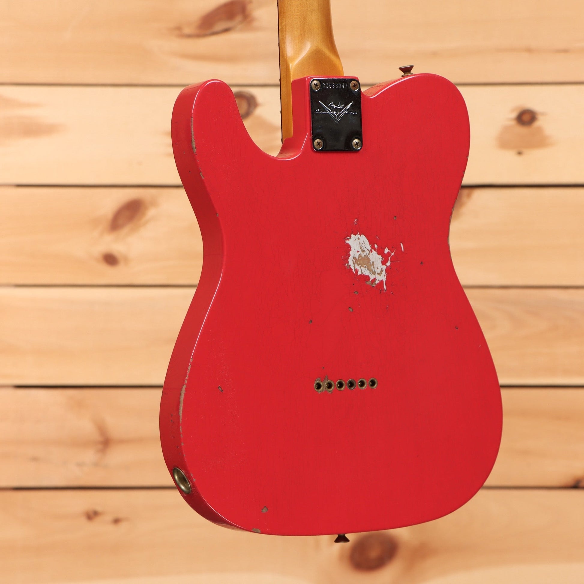 Fender Custom Shop 1963 Telecaster Relic - Aged Fiesta Red
