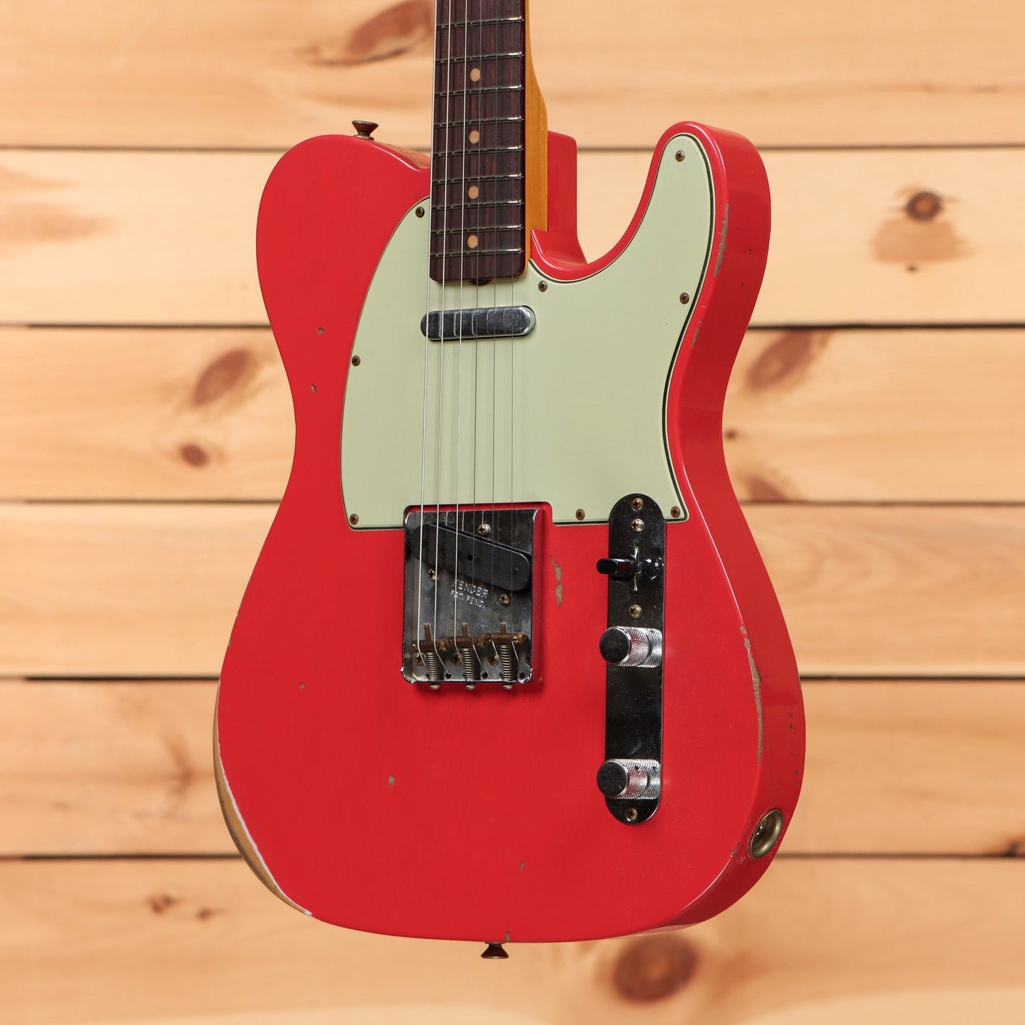 Fender Custom Shop 1963 Telecaster Relic - Aged Fiesta Red