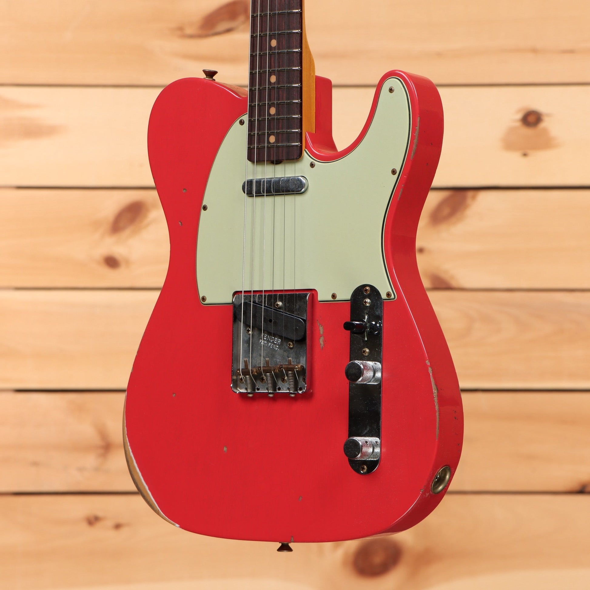 Fender Custom Shop 1963 Telecaster Relic - Aged Fiesta Red
