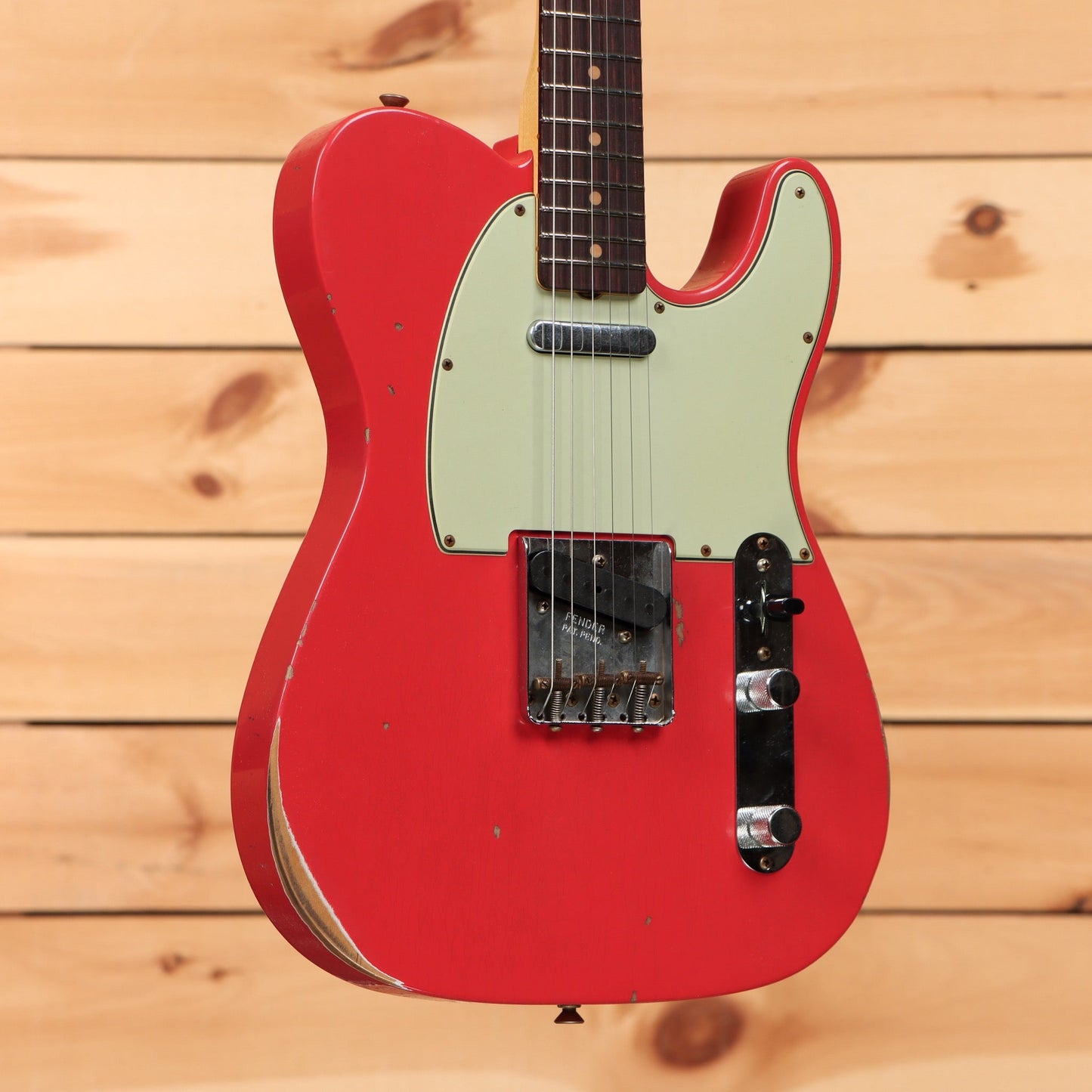 Fender Custom Shop 1963 Telecaster Relic - Aged Fiesta Red