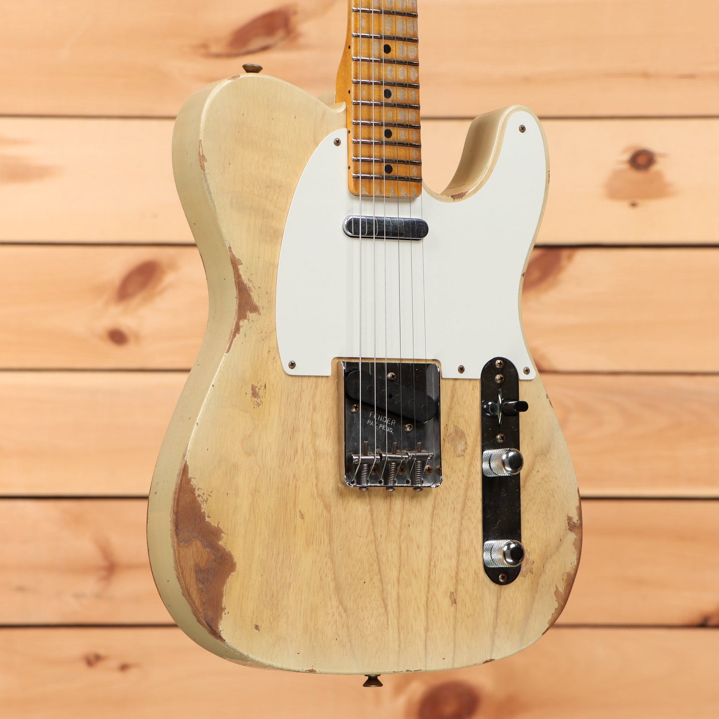 Fender Custom Shop Limited 1954 Telecaster Heavy Relic - Natural Blonde