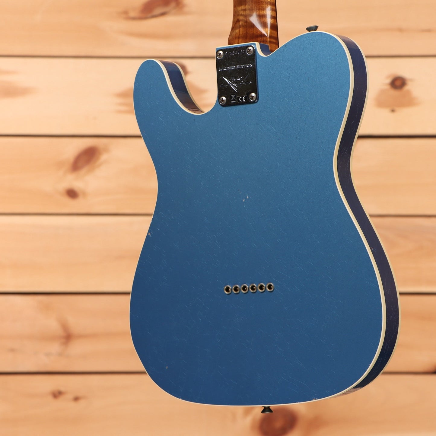 Fender Custom Shop Limited Hotshot Texas Telecaster Journeyman Relic - Aged Lake Placid Blue