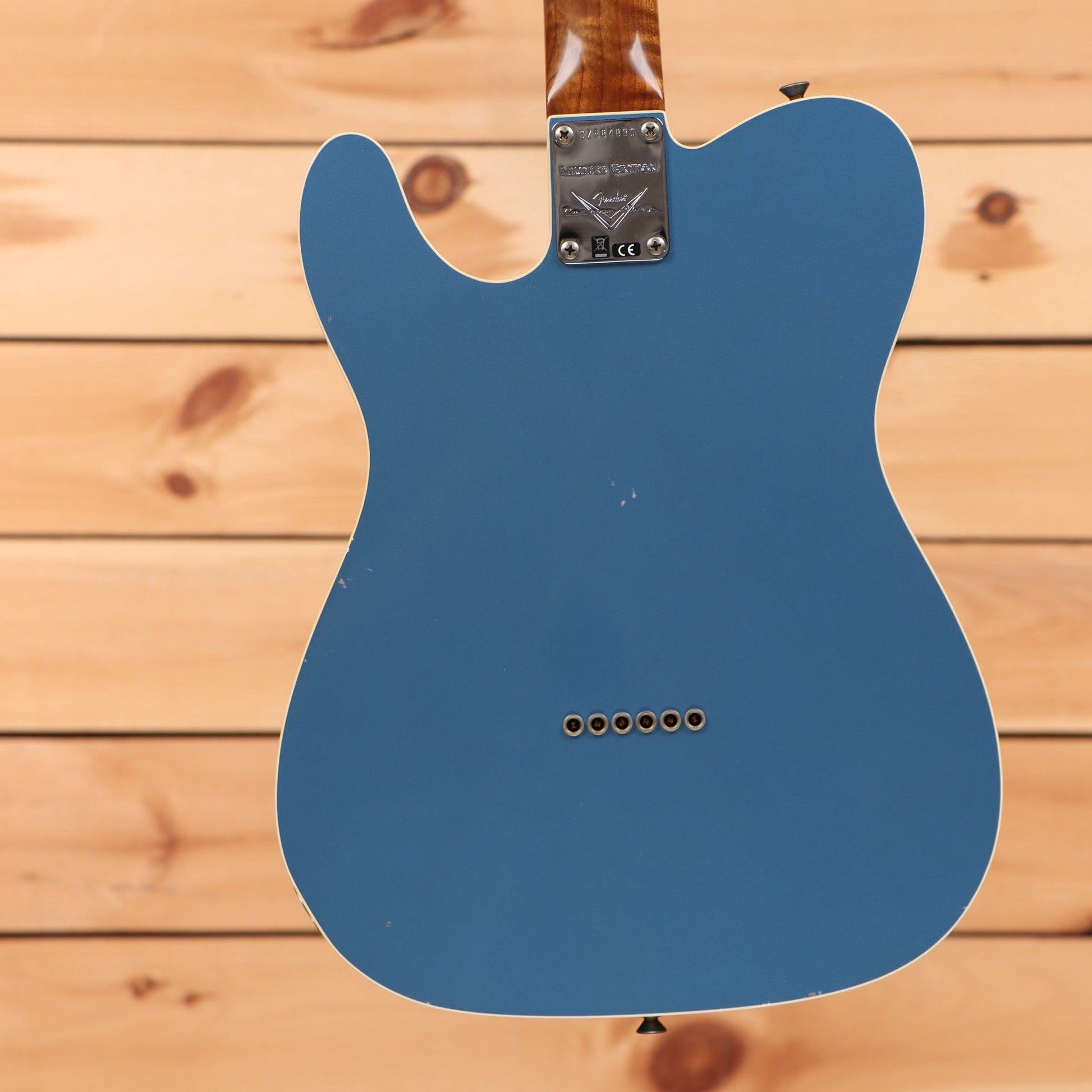 Fender Custom Shop Limited Hotshot Texas Telecaster Journeyman Relic - Aged Lake Placid Blue