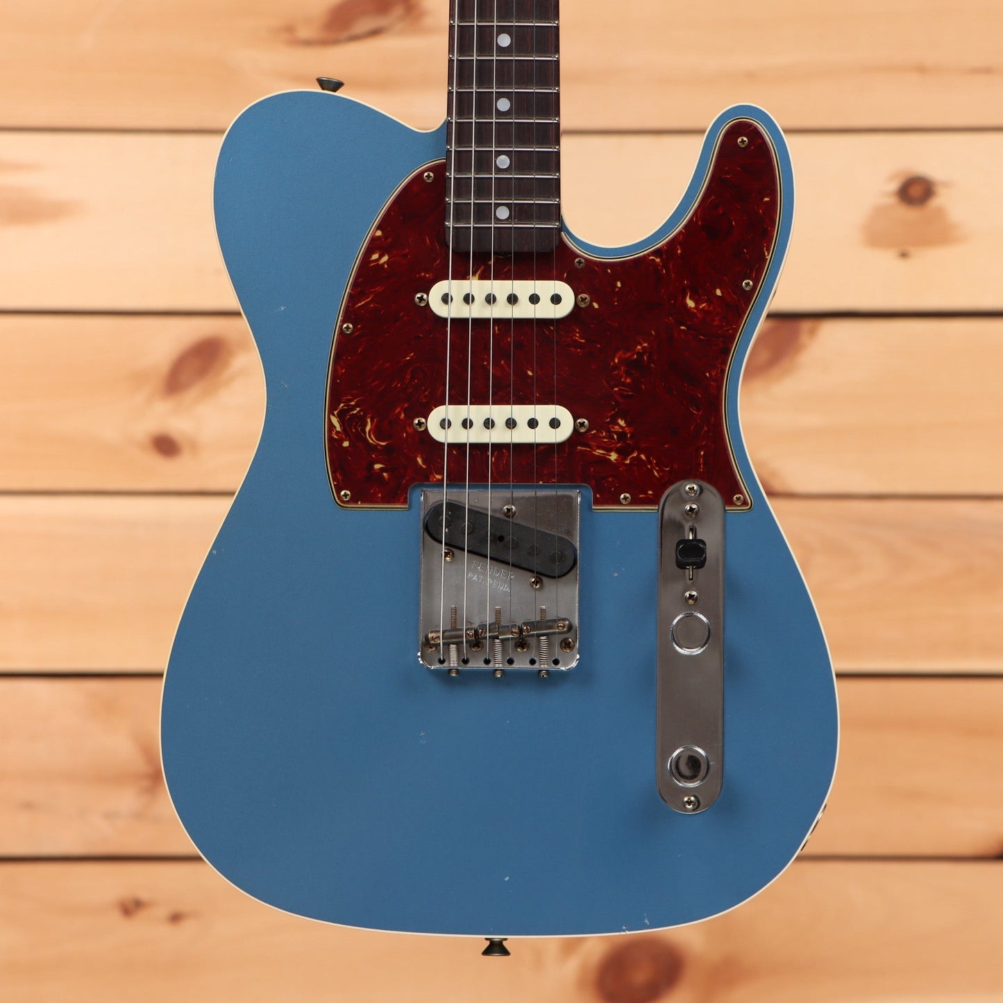 Fender Custom Shop Limited Hotshot Texas Telecaster Journeyman Relic - Aged Lake Placid Blue