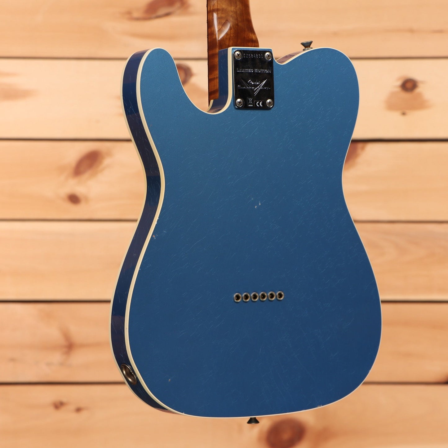 Fender Custom Shop Limited Hotshot Texas Telecaster Journeyman Relic - Aged Lake Placid Blue