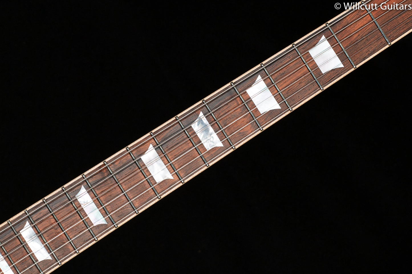 Nik Huber Orca '59 Rusty Petrol Blue Brazilian Neck