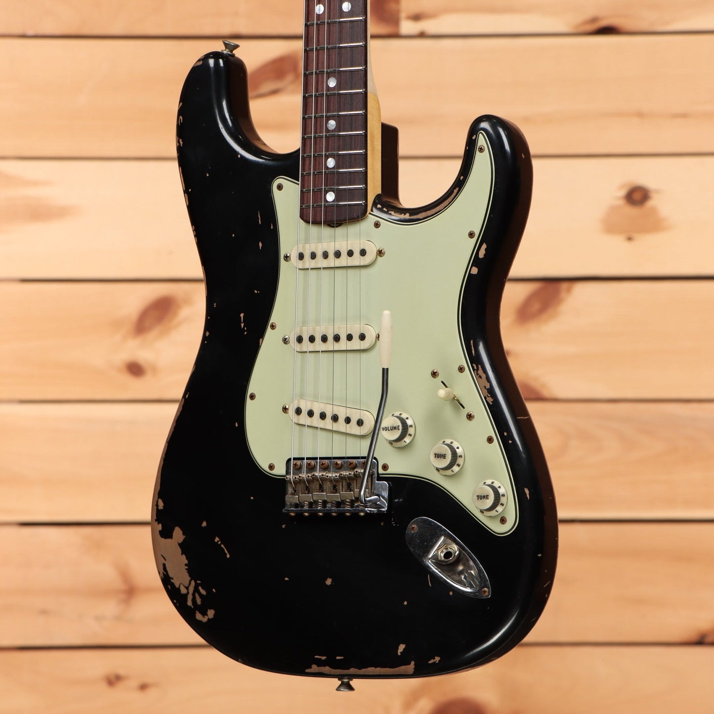 Fender Custom Shop Michael Landau 1968 Stratocaster Relic - Aged Black