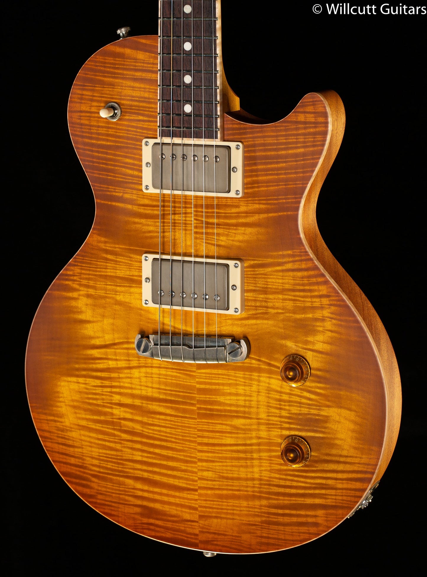 Nik Huber Krautster II Faded Sunburst Semi Gloss Curly Maple 2 HB
