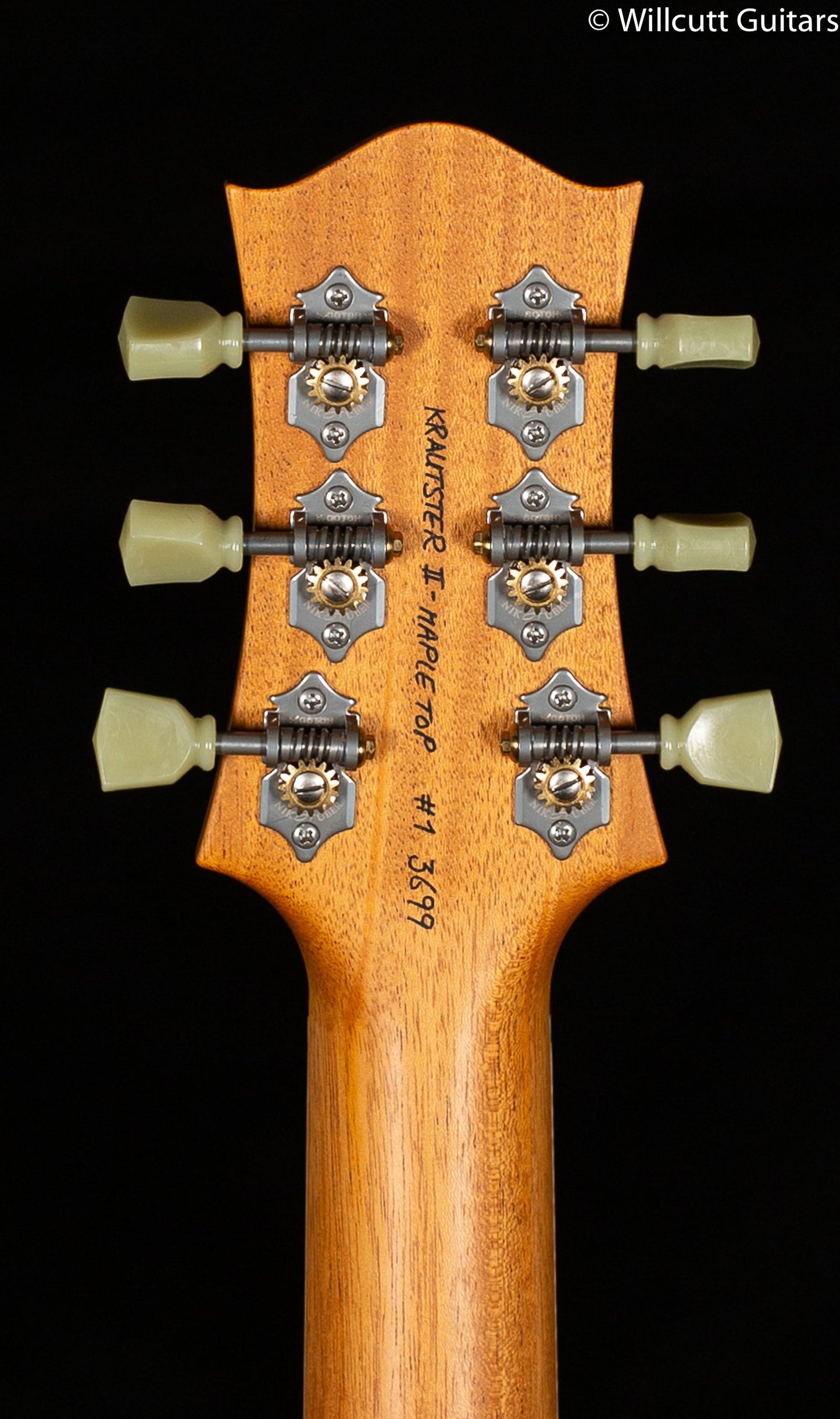Nik Huber Krautster II Faded Sunburst Semi Gloss Curly Maple 2 HB