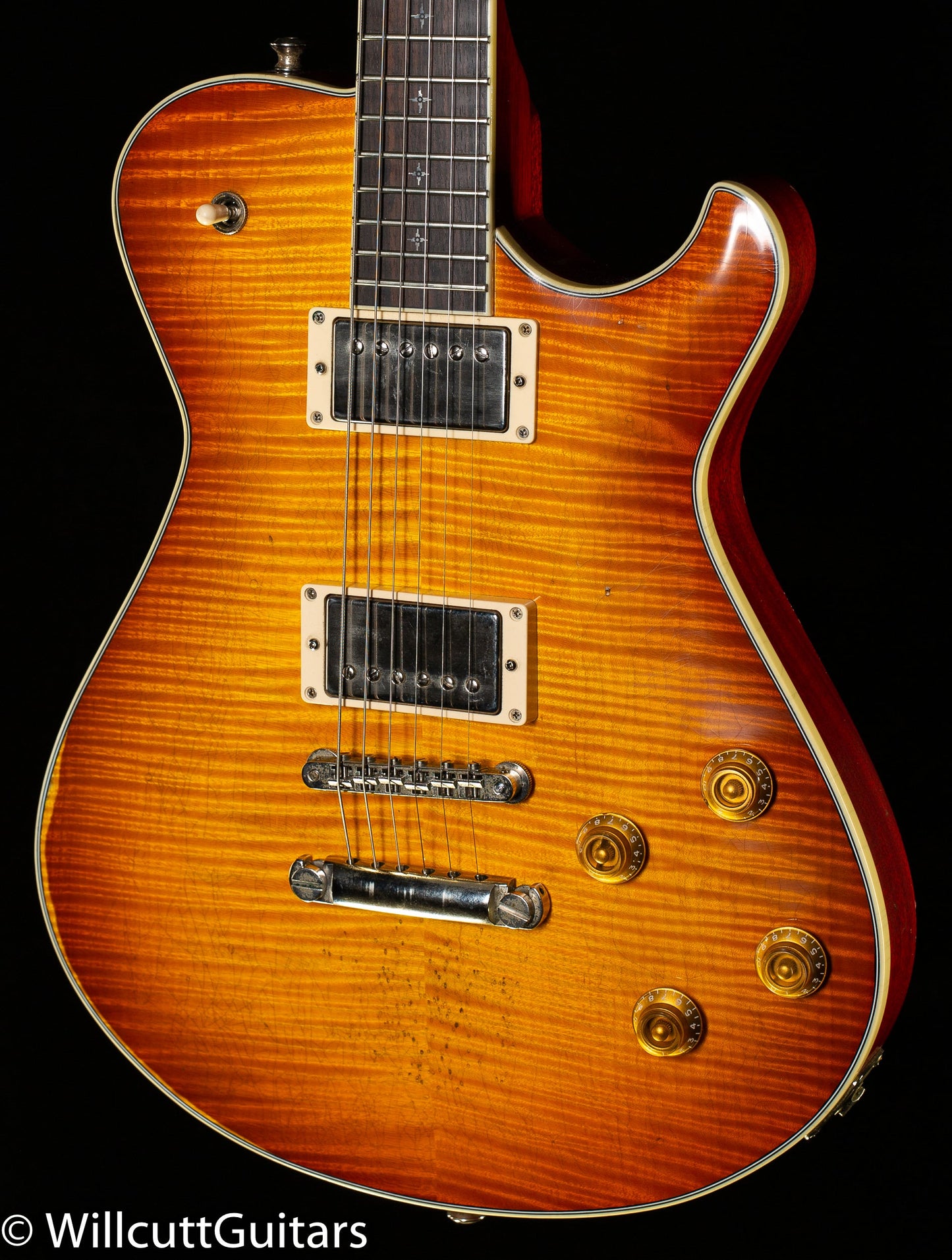 Knaggs ES Kenai T/S Eric Steckel Vintage Burst T1 Gloss Relic