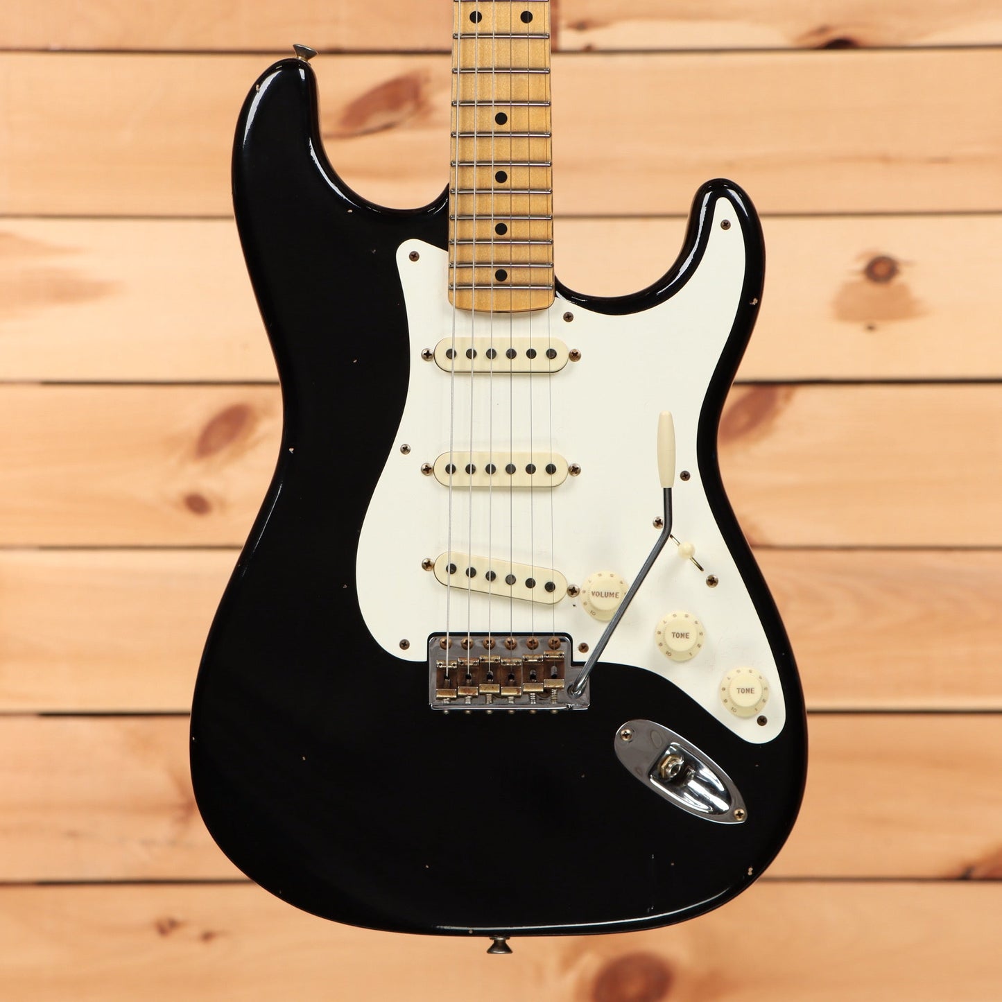 Fender Custom Shop 1956 Stratocaster Journeyman Relic - Aged Black