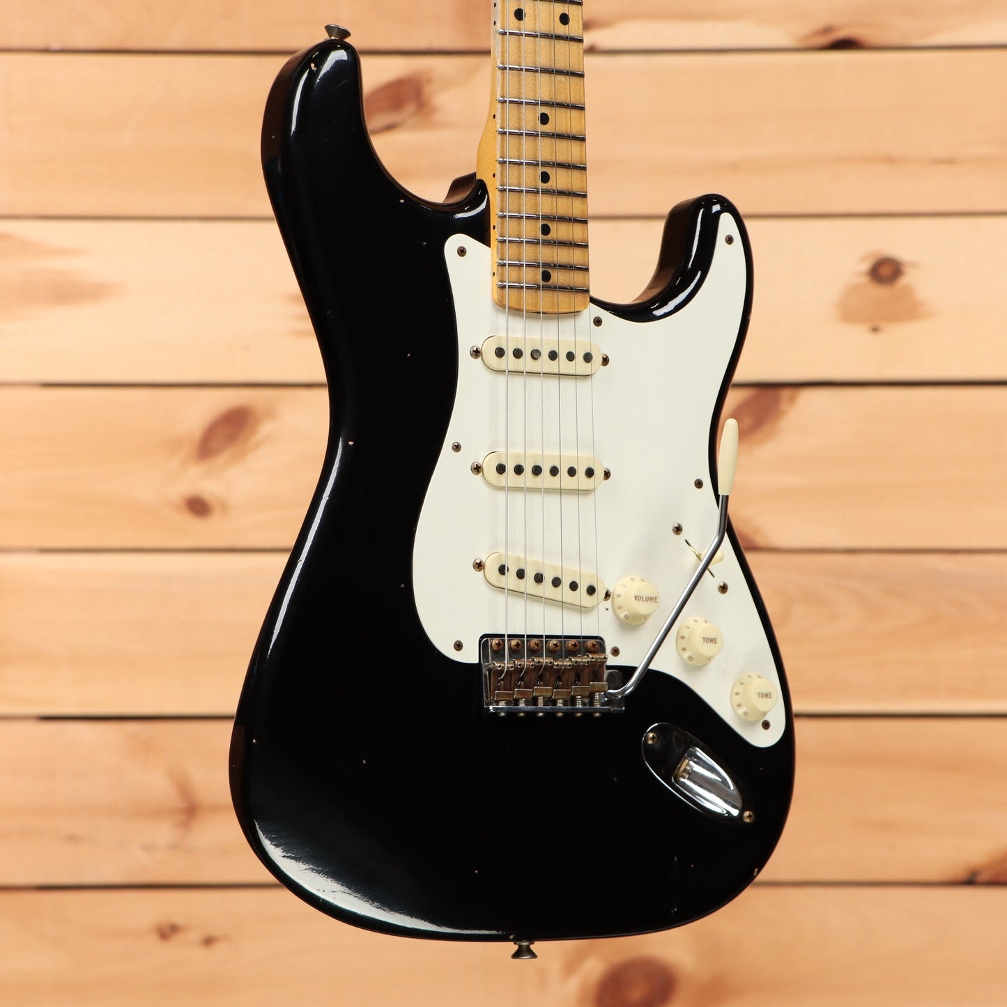 Fender Custom Shop 1956 Stratocaster Journeyman Relic - Aged Black
