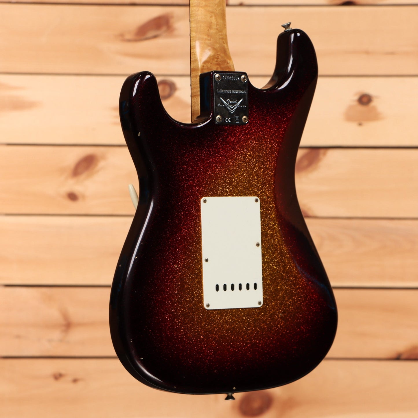 Fender Custom Shop Limited 1963 Sparkle Stratocaster Journeyman Relic - Sparkle 3 Color Sunburst