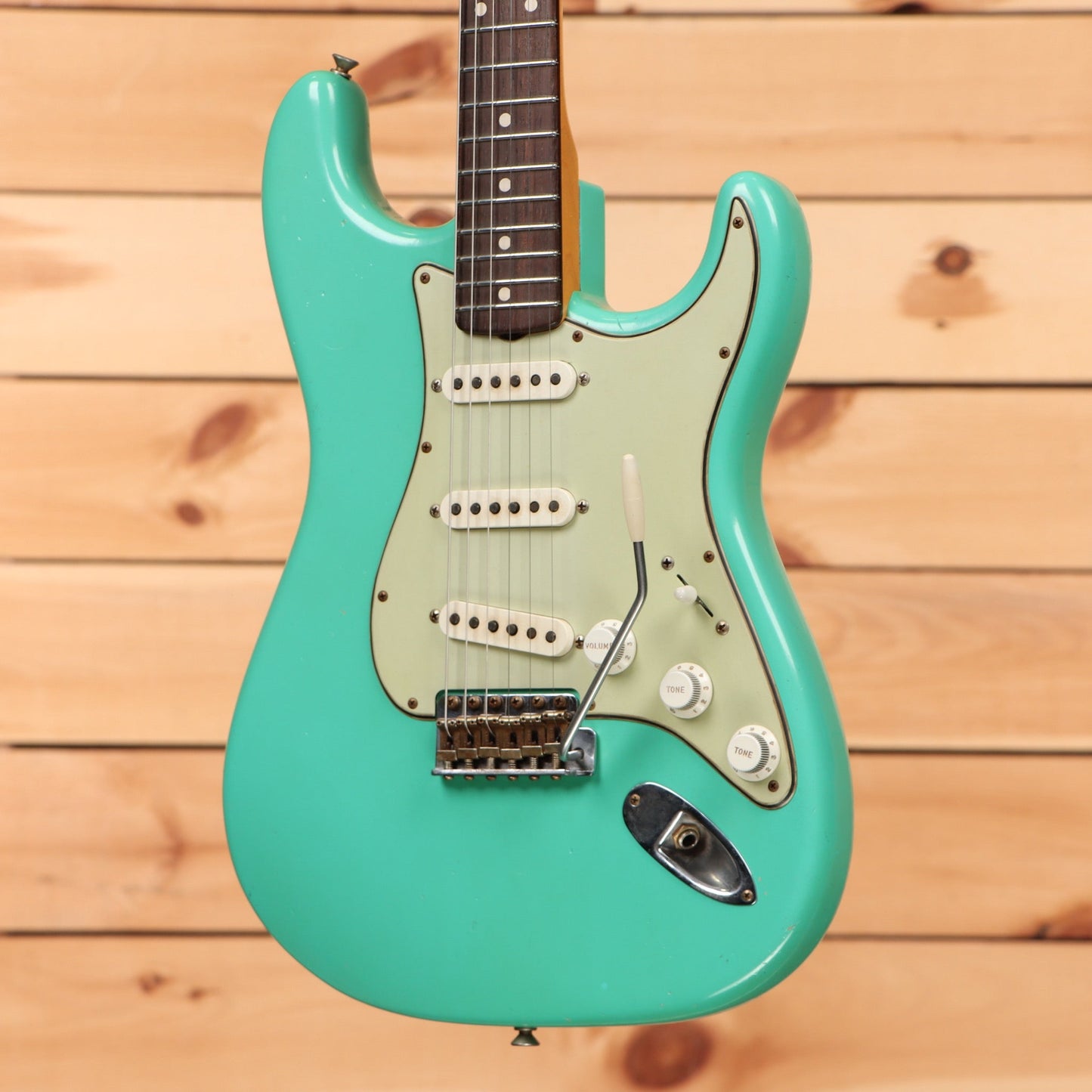 Fender Custom Shop Limited Dennis Galuszka Masterbuilt 1959 Stratocaster Journeyman Relic - Aged Sea Foam Green