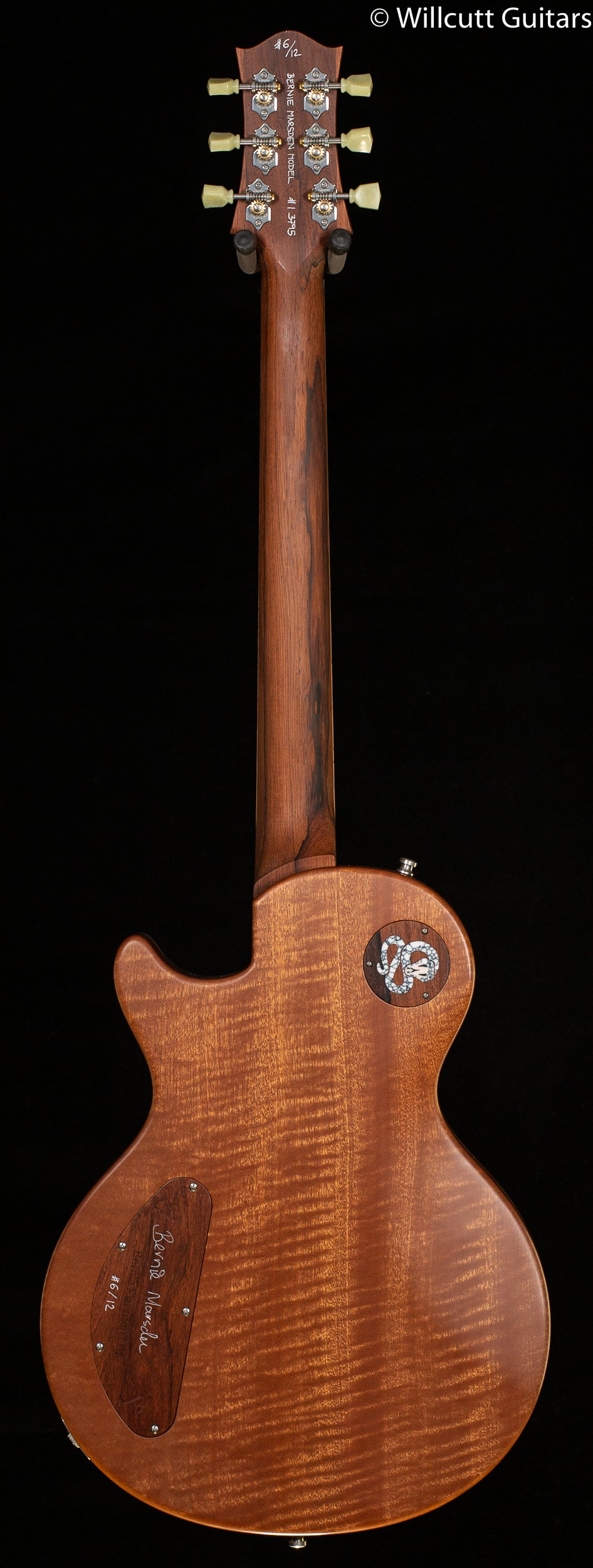 Nik Huber Orca Bernie Marsden Signature Faded Sunburst (795)