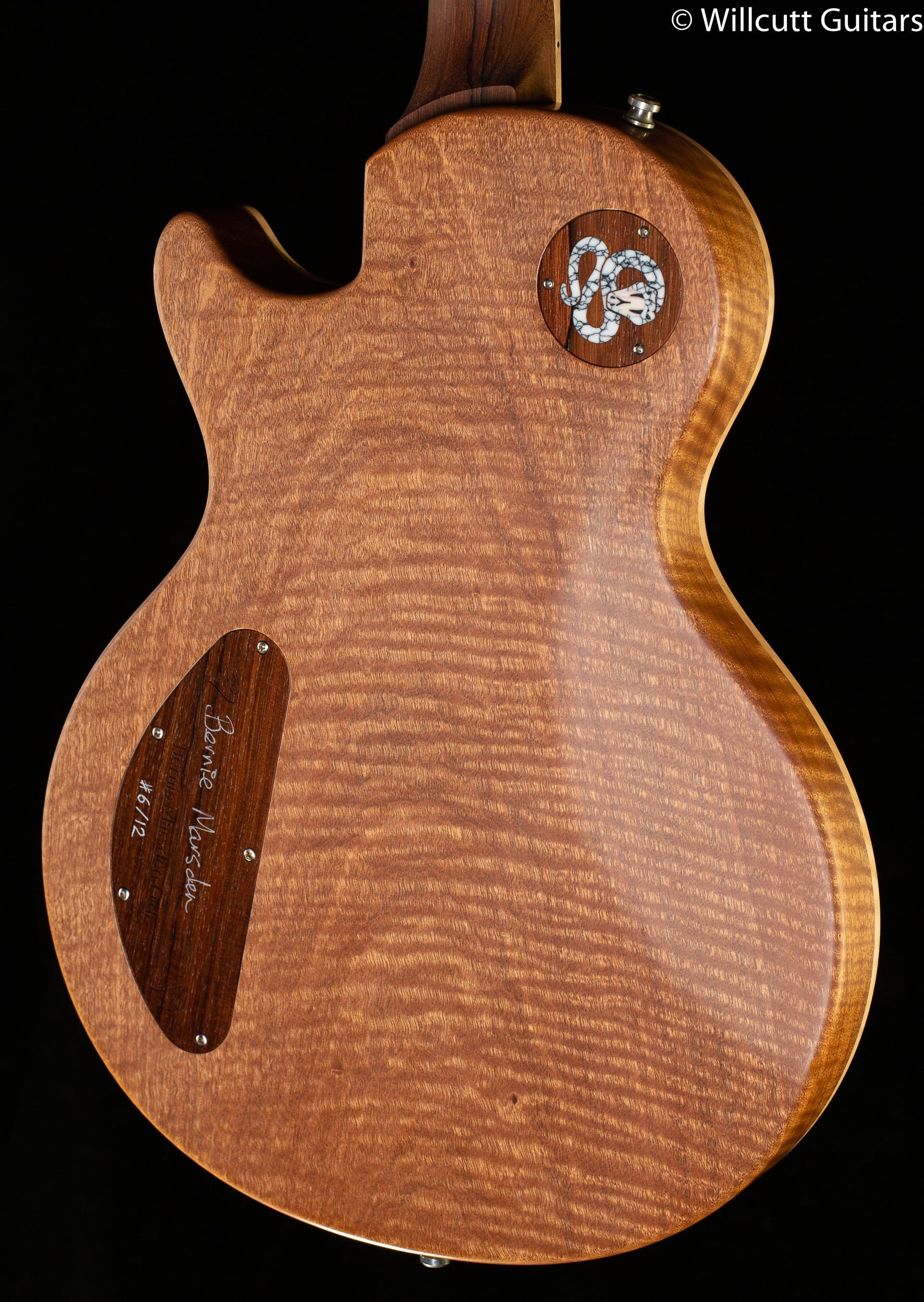 Nik Huber Orca Bernie Marsden Signature Gold Top (796)