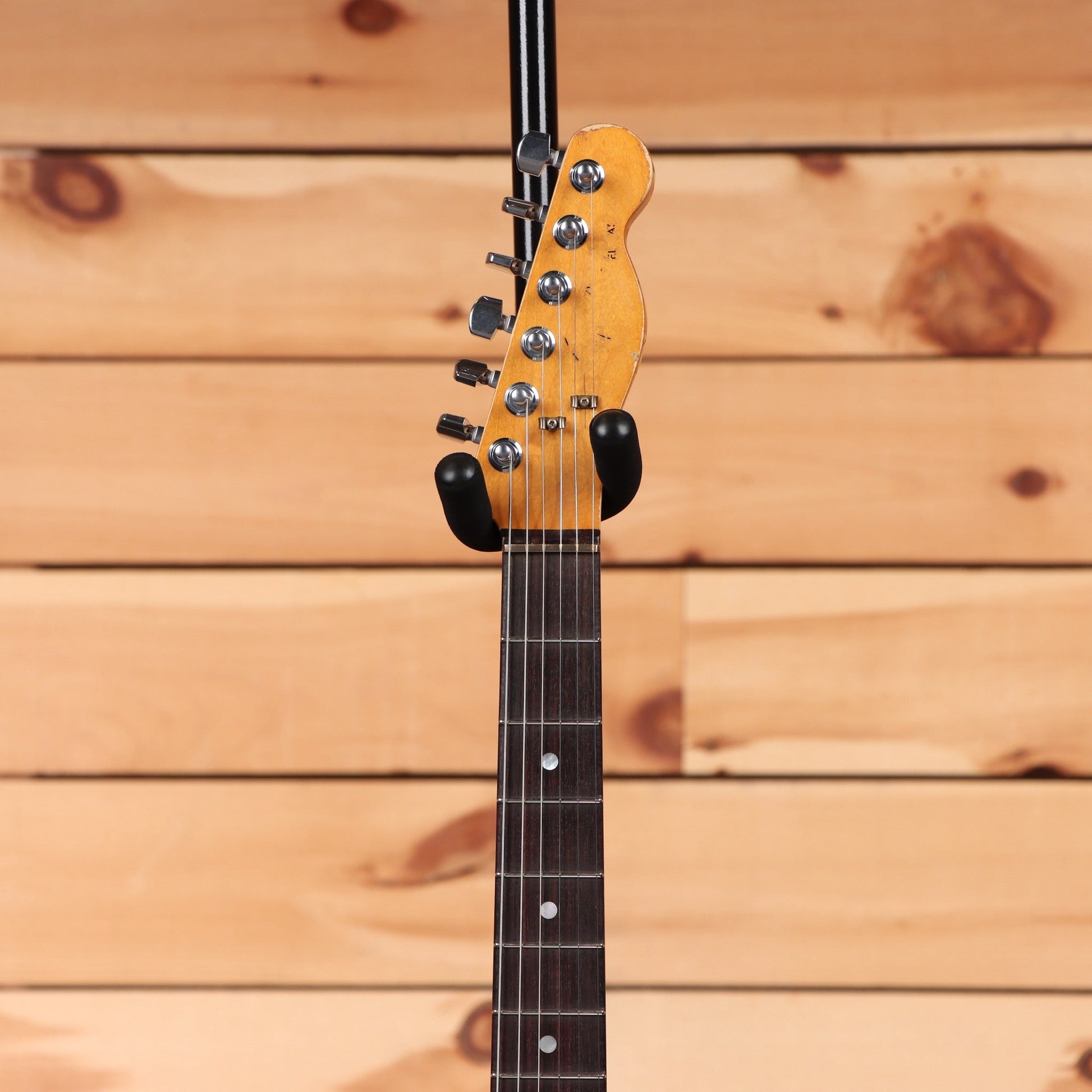 Fender Custom Shop Limited Paul Waller Masterbuilt Joe Strummer Telecaster - Aged Black over 3 Color Sunburst