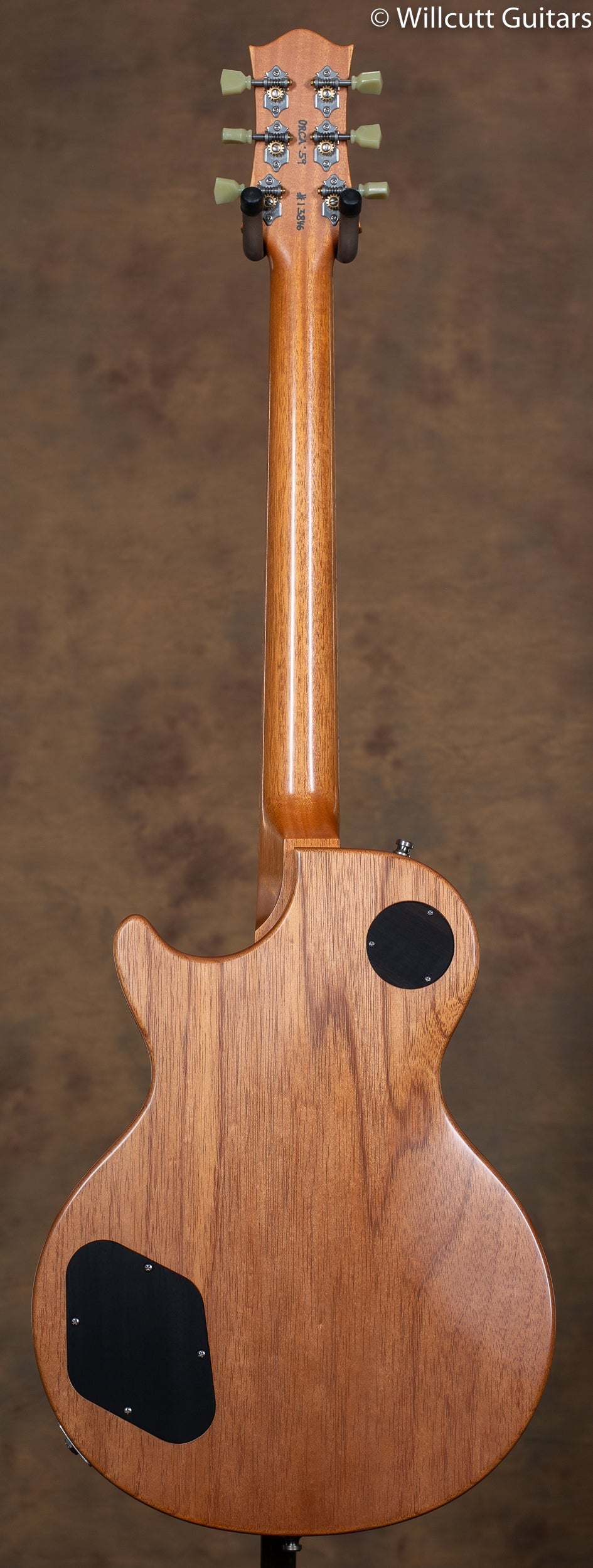 Nik Huber Orca '59 Tobacco Burst One-Piece Top Brazilian Fingerboard