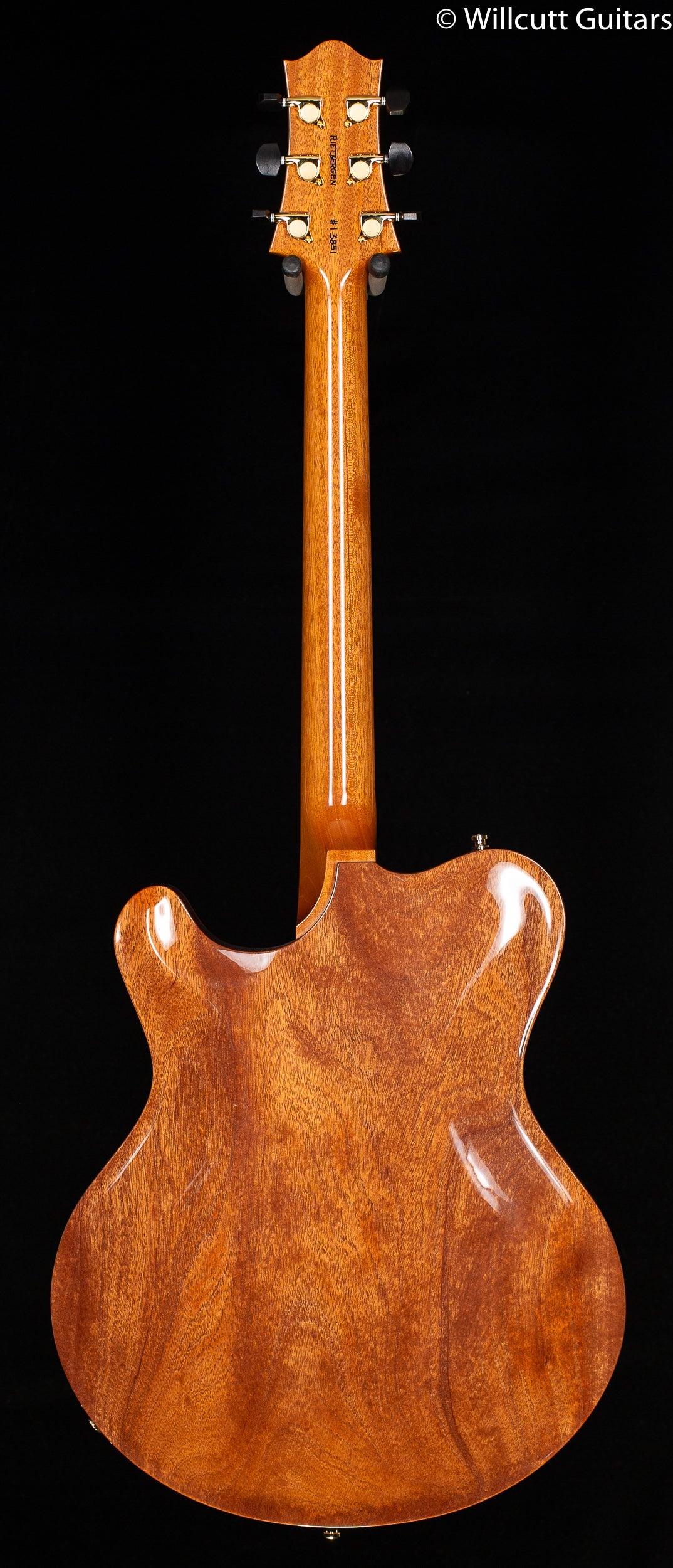 Nik Huber Rietbergen Standard Redwood Tiger Eye Burst