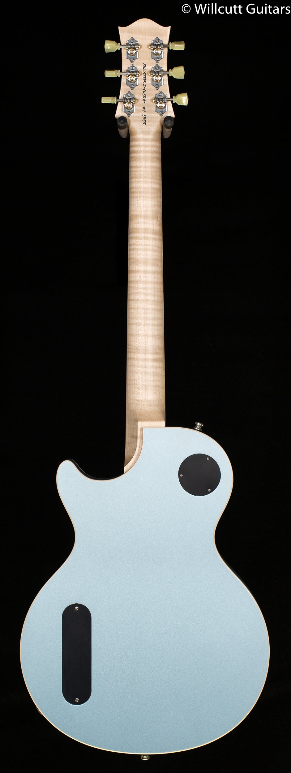 Nik Huber Krautster II Worn Ice Blue Crown Inlays