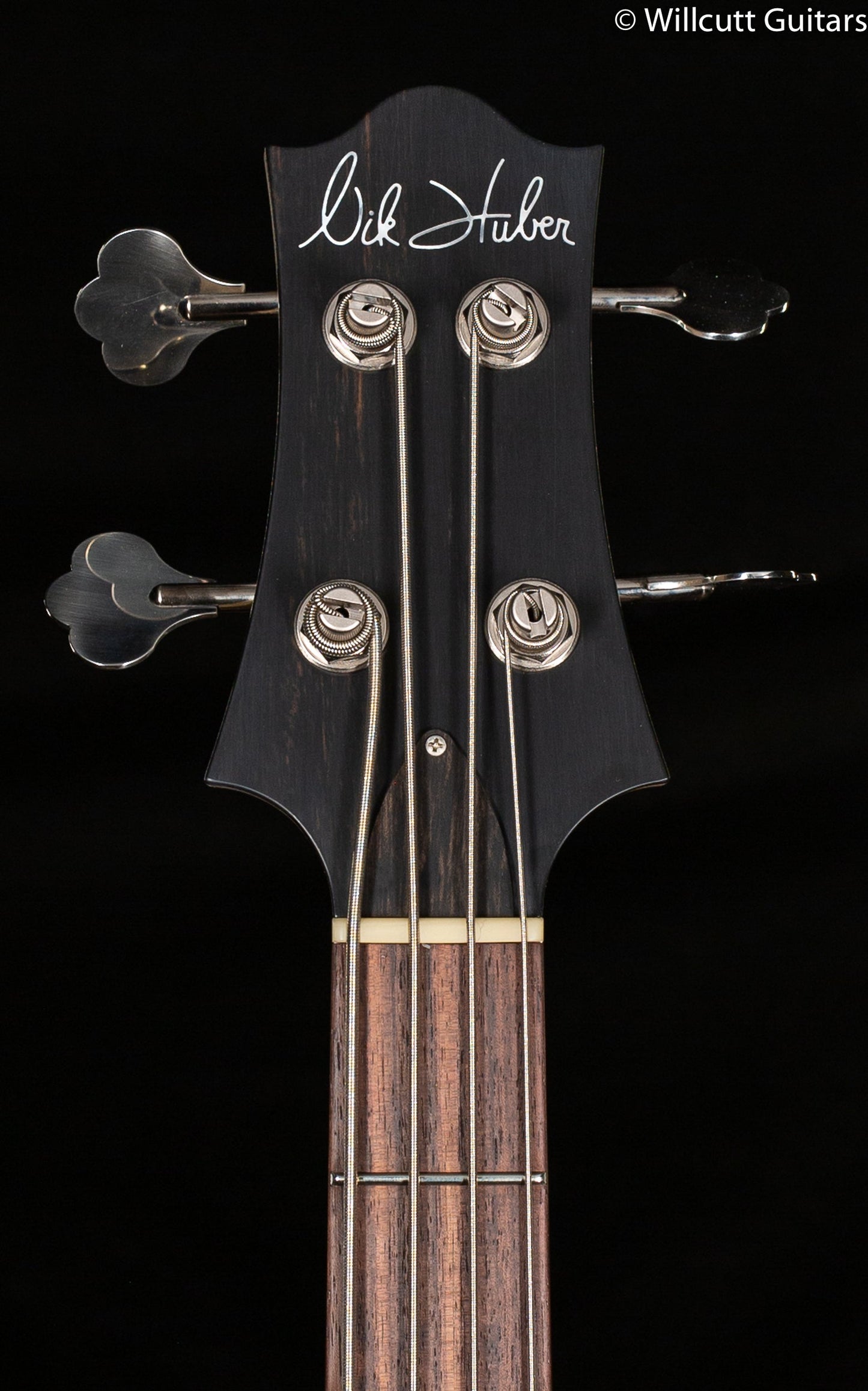 Nik Huber Rietbergen Bass Worn Onyx Bass Guitar (873)