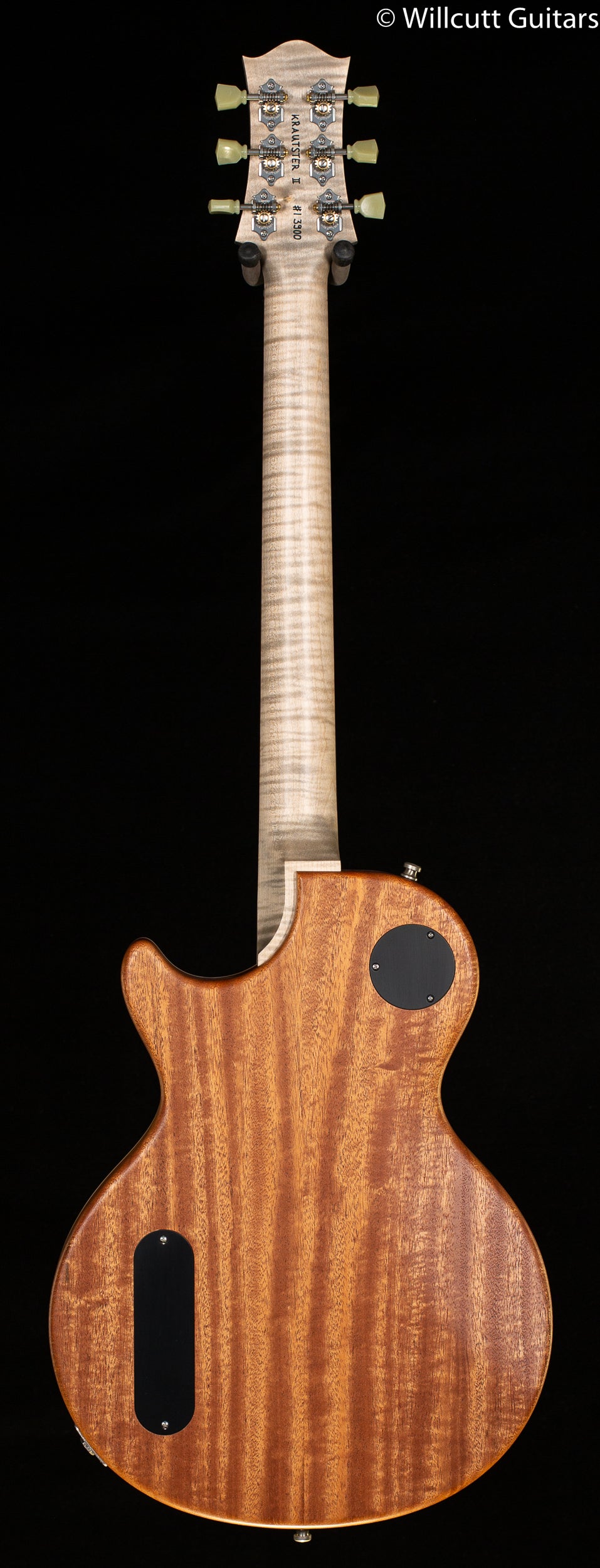 Nik Huber Krautster II Worn Onyx Black Finish Crown Inlays (900)