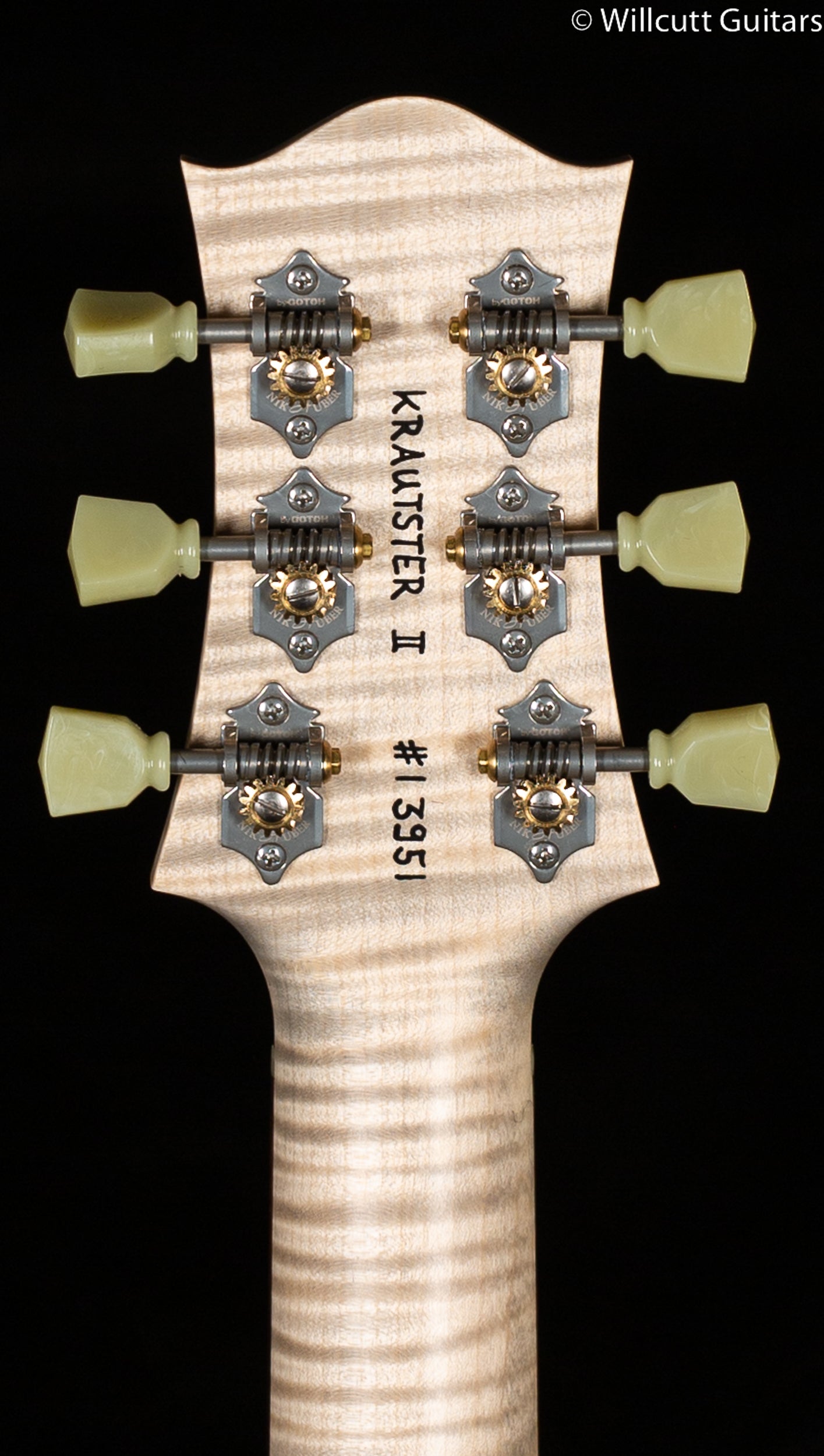 Nik Huber Krautster II Worn Gold Top Bigsby (951)