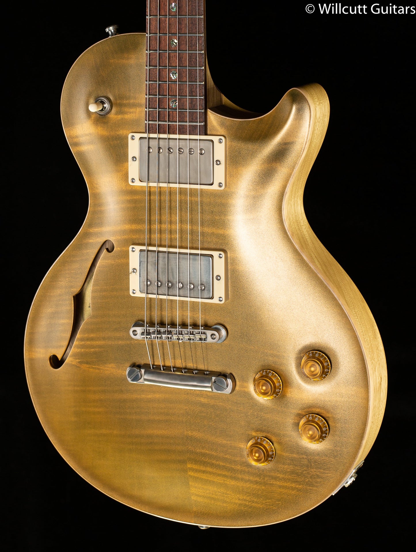 Nik Huber Orca USA Super Hollow Translucent Metallic Gold