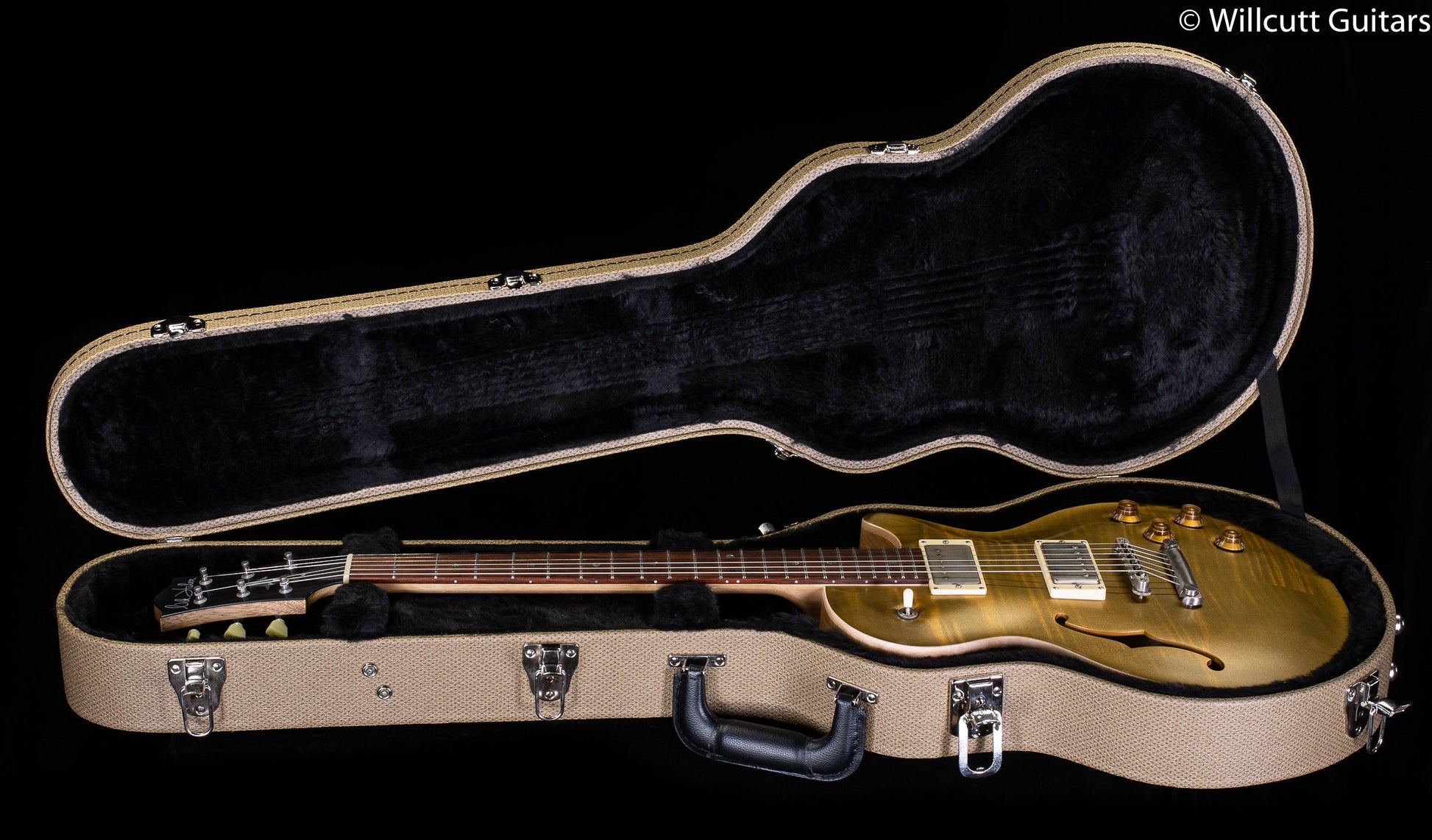 Nik Huber Orca USA Super Hollow Translucent Metallic Gold