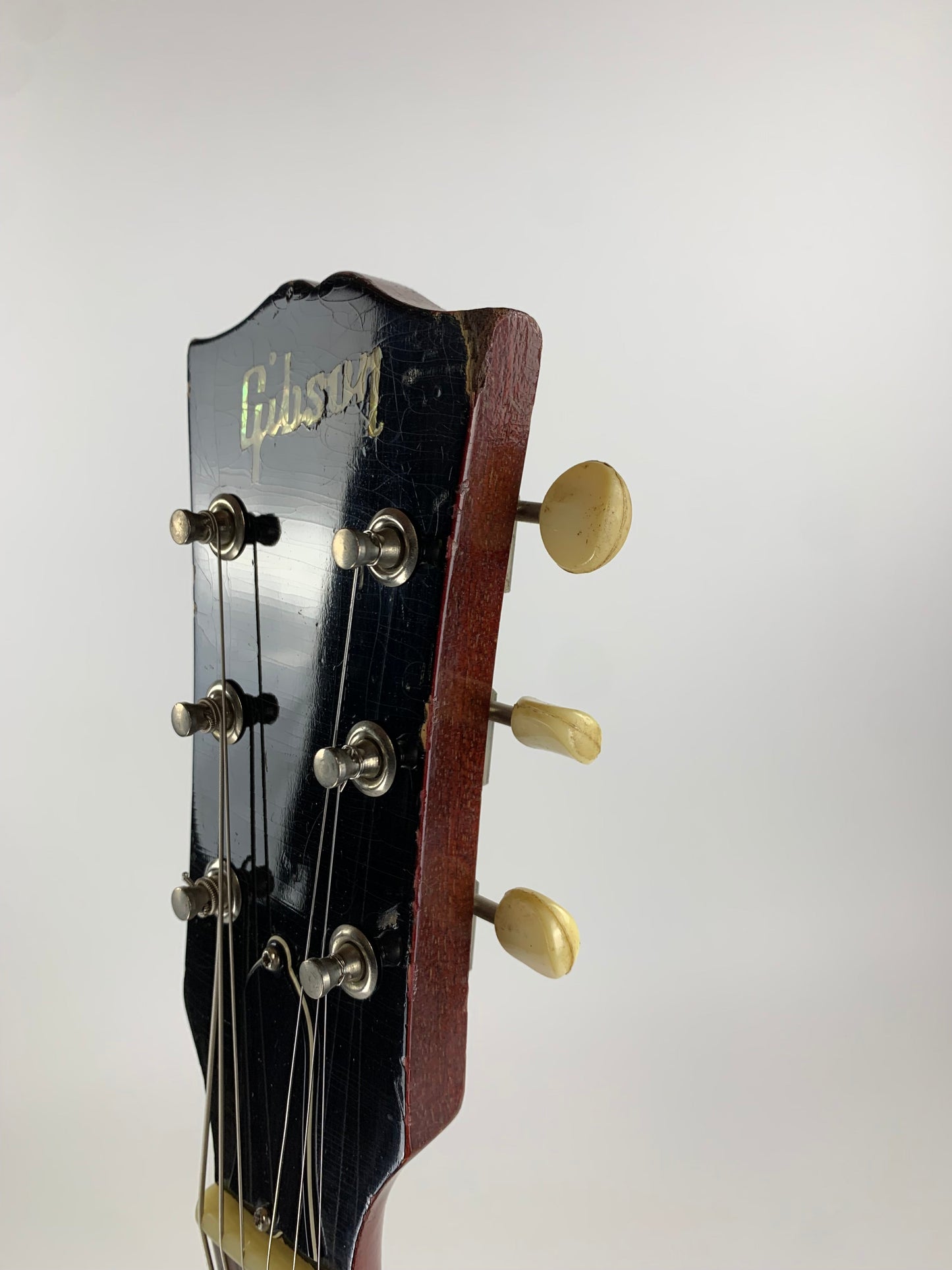 1965 Gibson ES-330 TDC Cherry Red WIDE NUT, NICKEL PARTS w Original Hard Case, Vintage 330
