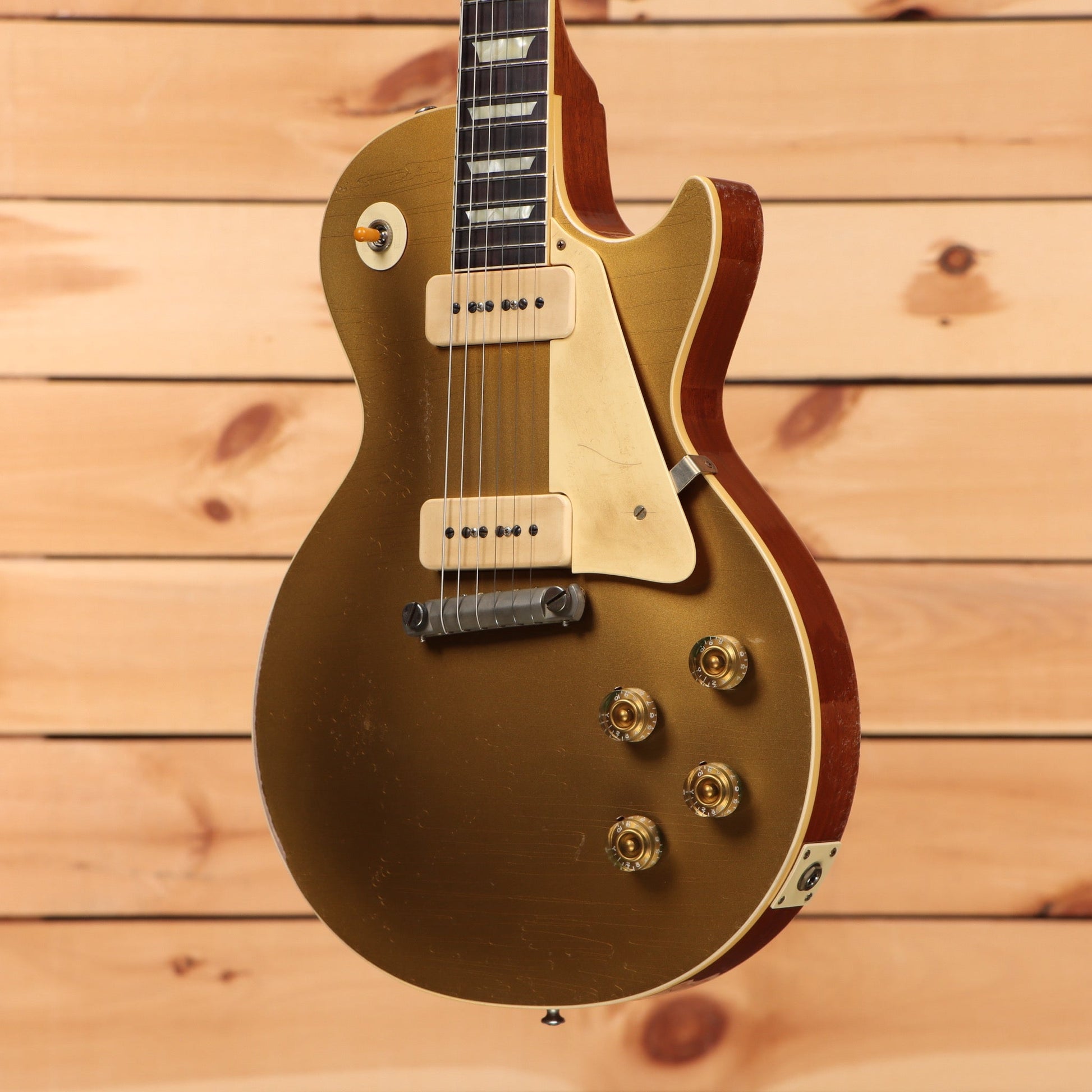 Gibson 1954 Les Paul Goldtop Reissue Heavy Aged - Double Gold