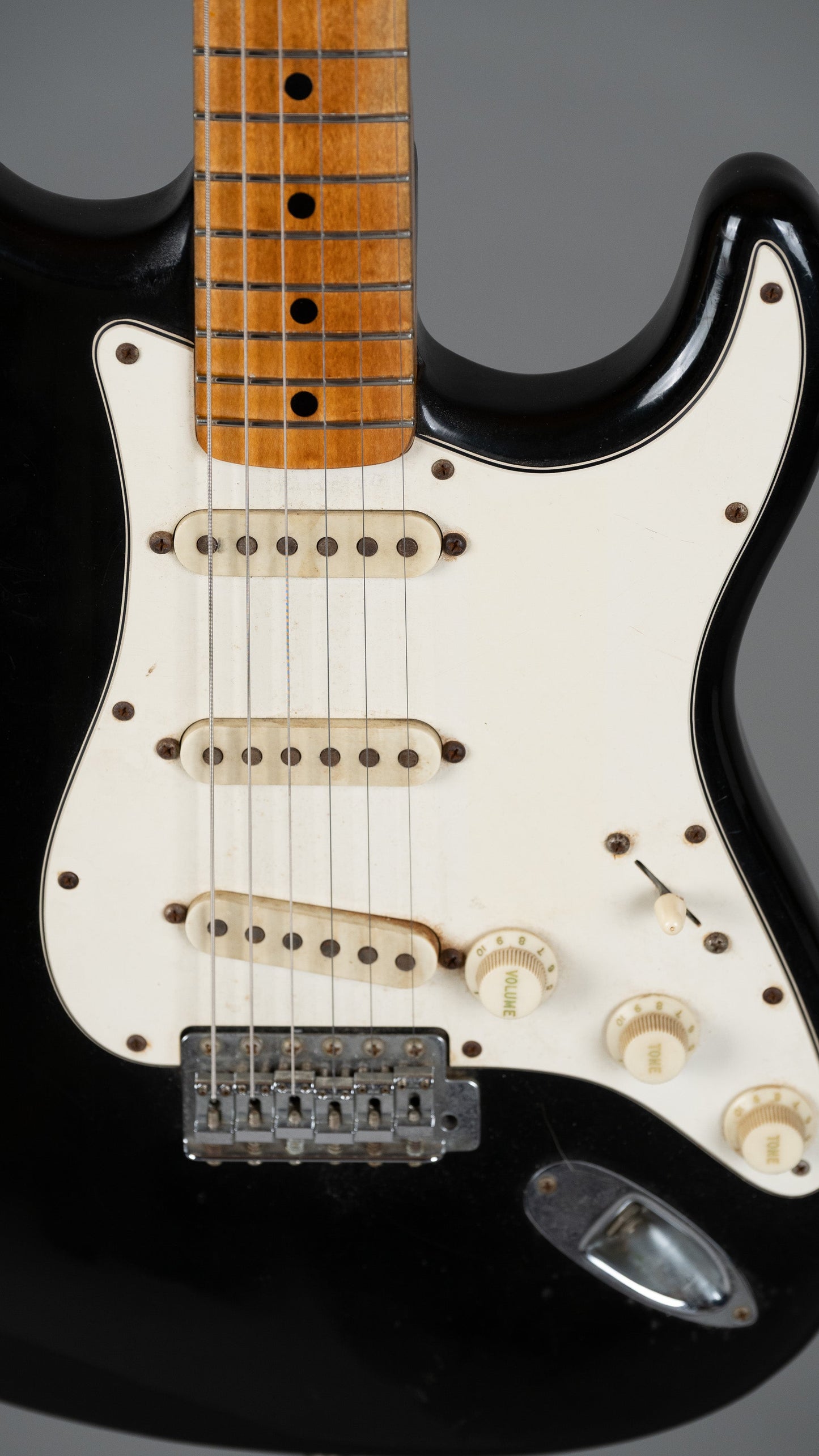 1975 Fender Stratocaster (USA, Black, HSC)