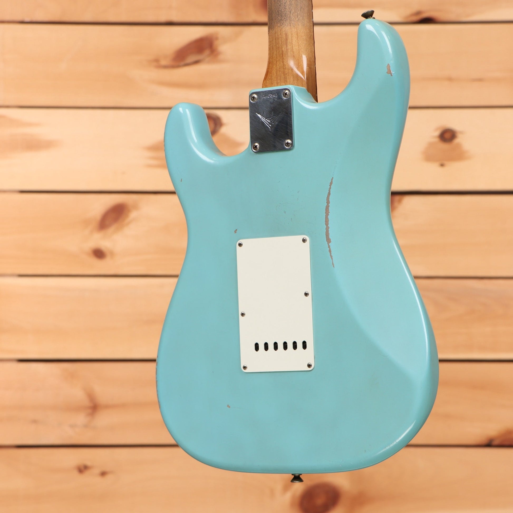 Fender Custom Shop Limited Andy Hicks Masterbuilt 1964 Stratocaster Journeyman Relic - Aged Daphne Blue