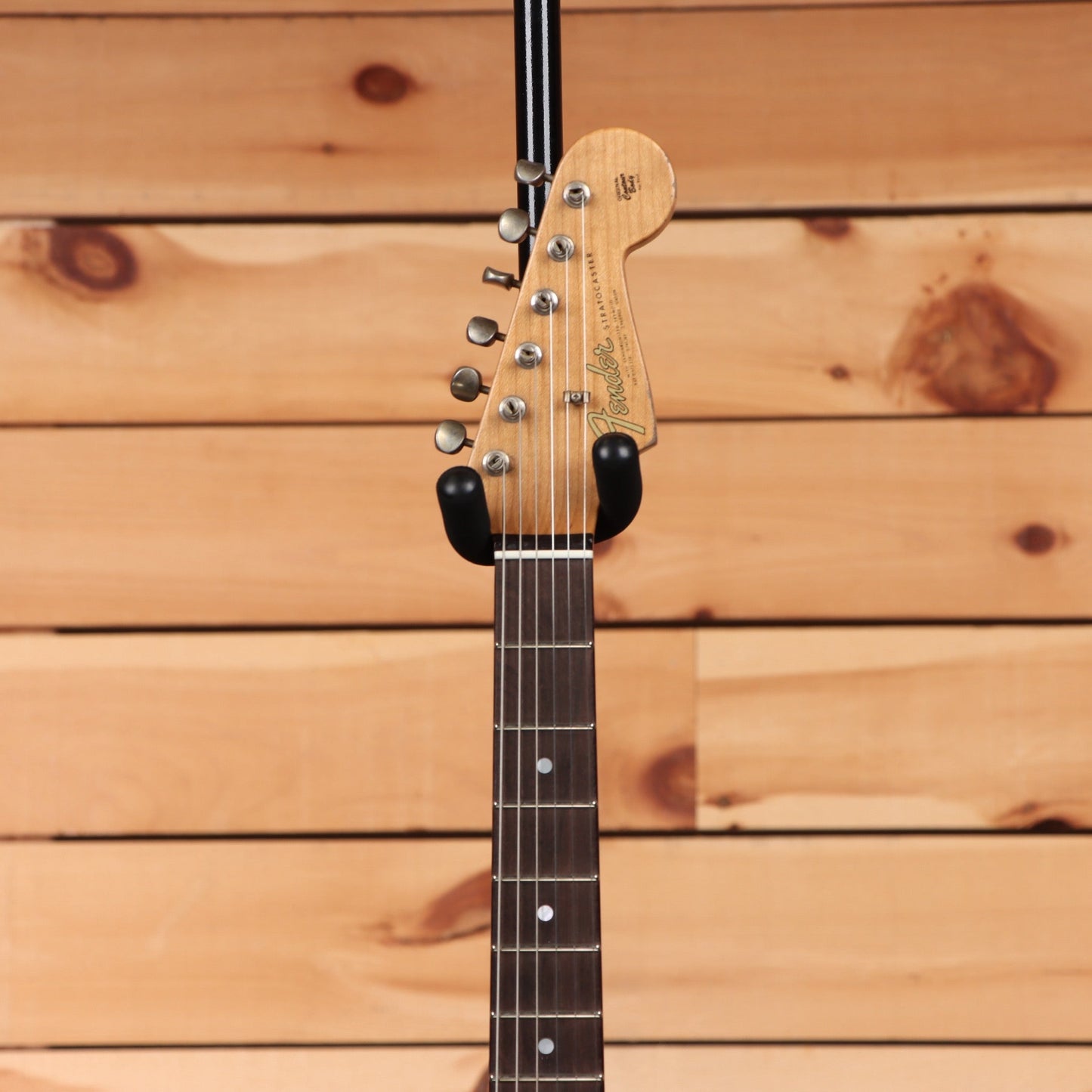 Fender Custom Shop Limited Andy Hicks Masterbuilt 1964 Stratocaster Journeyman Relic - Aged Daphne Blue